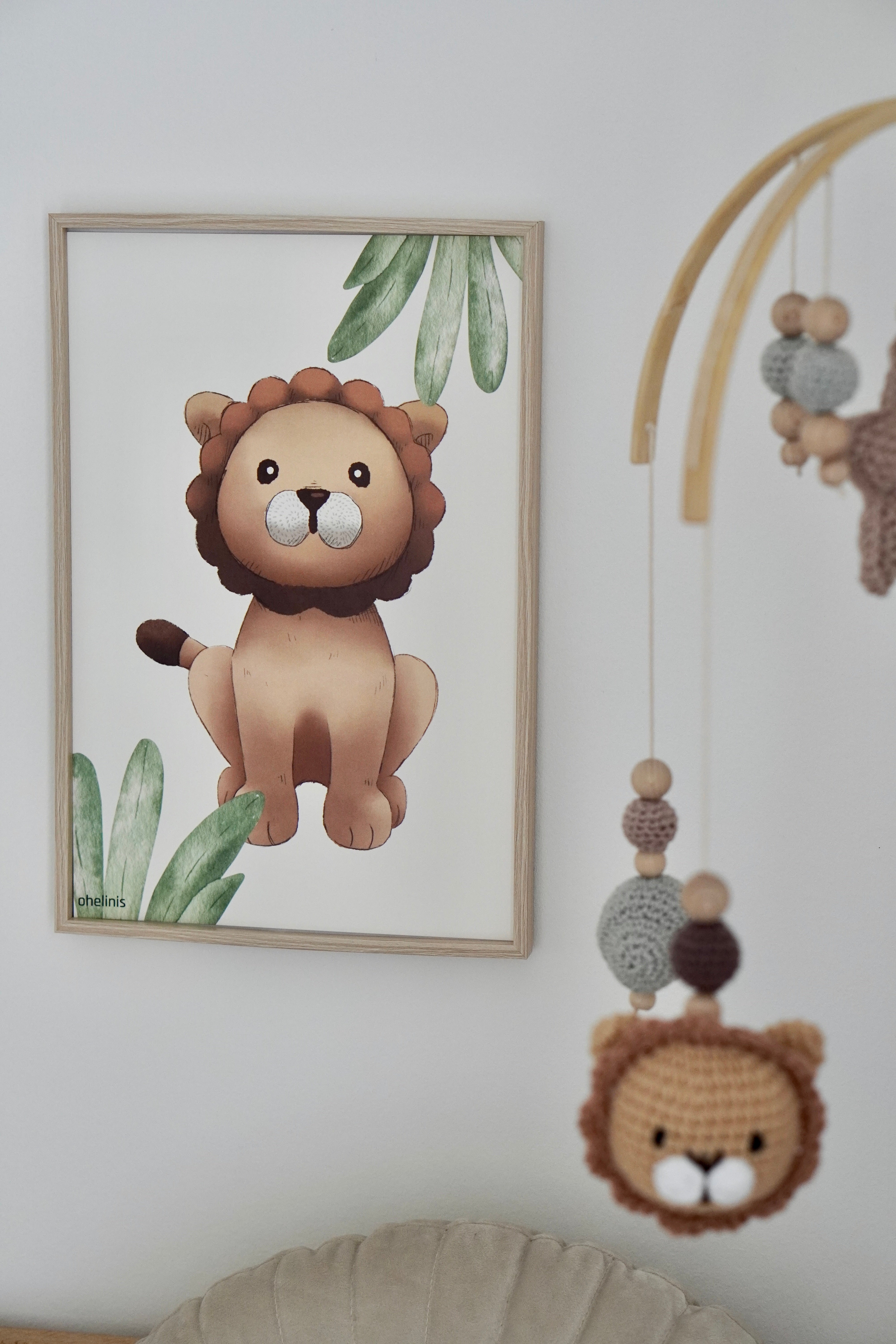 Poster "LION FOREST"