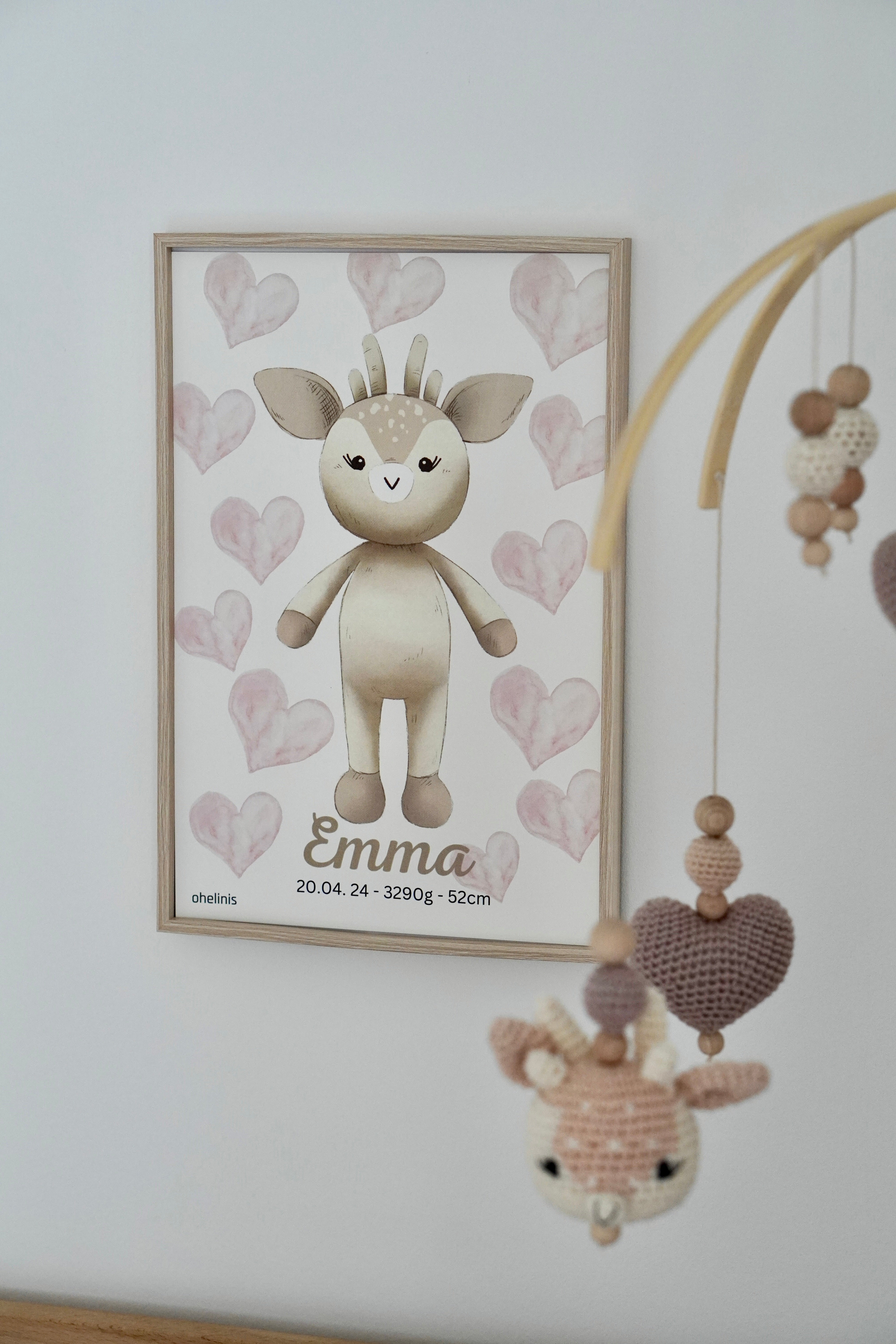 Poster "BAMBI HEART"