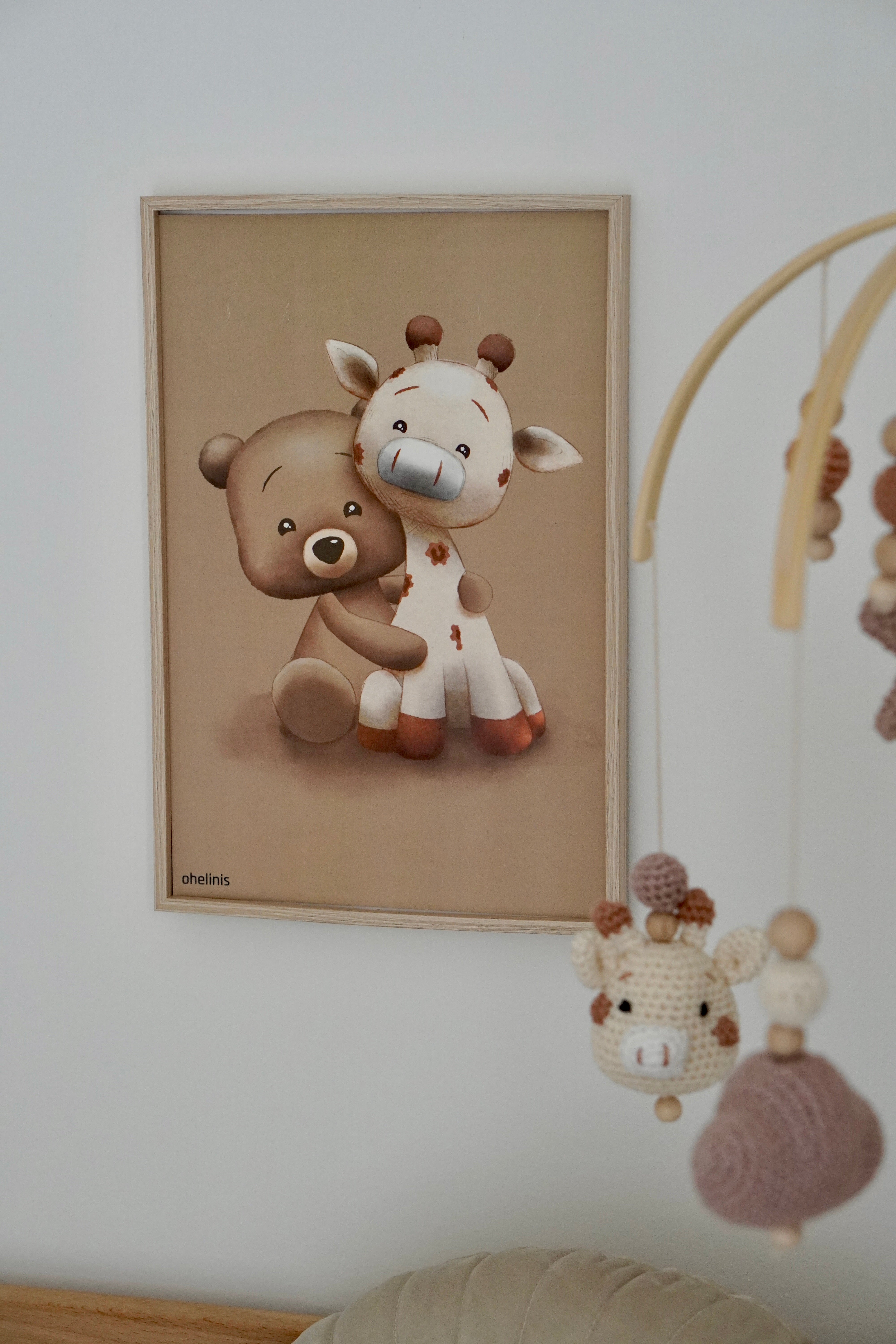 Poster "TED & GIRAFFI "