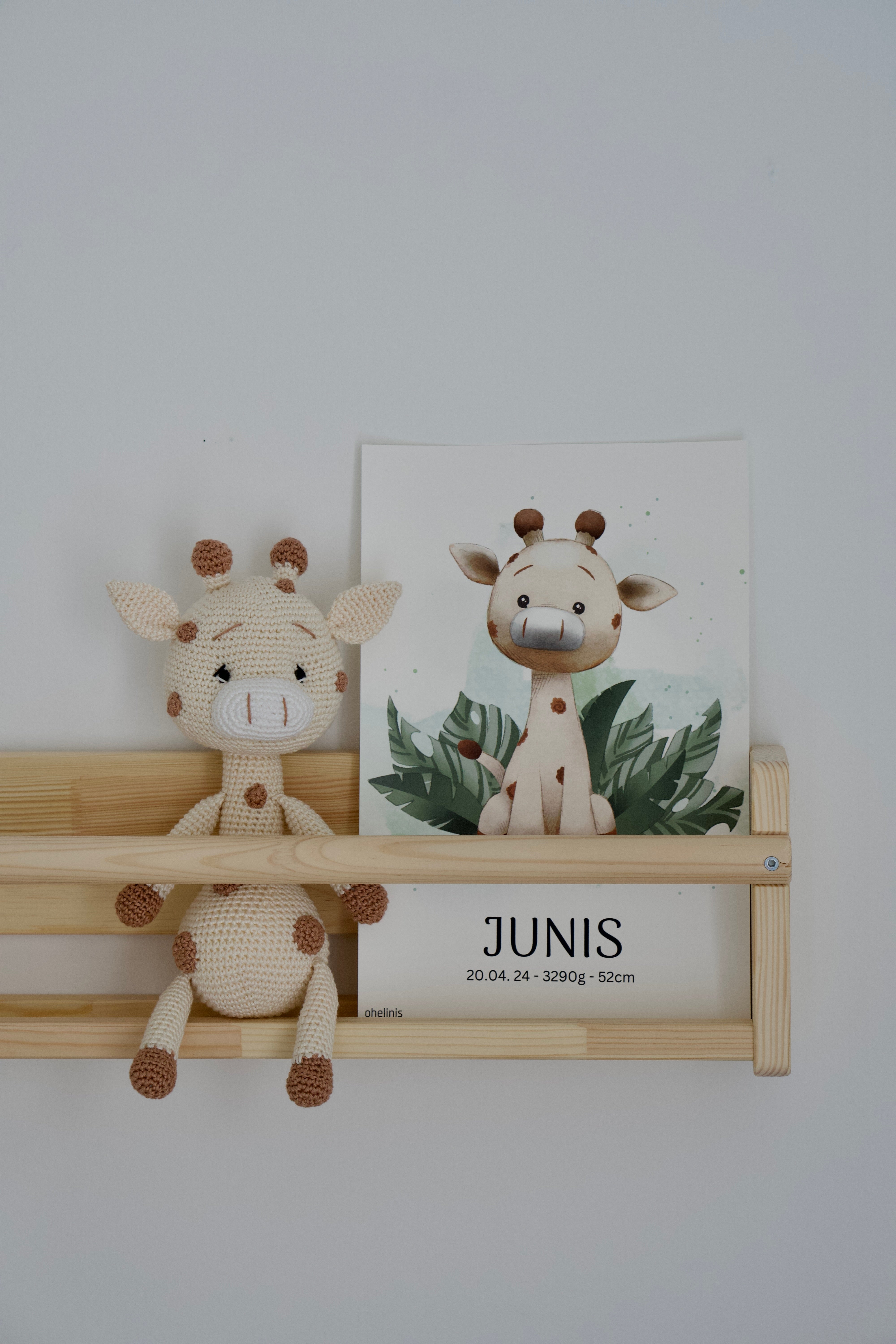 Poster "GIRAFFI SAFARI"