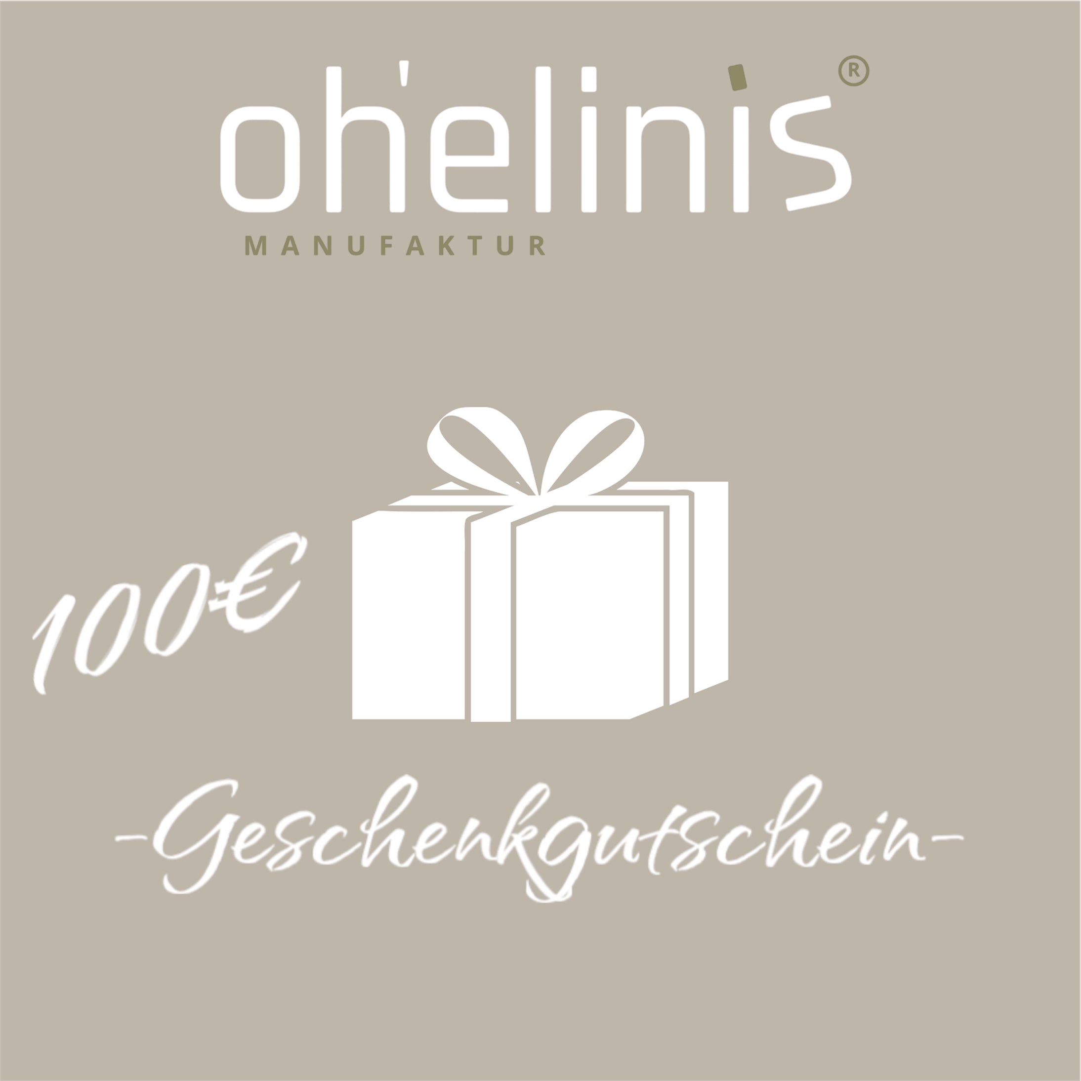 Digitaler GESCHENKGUTSCHEIN