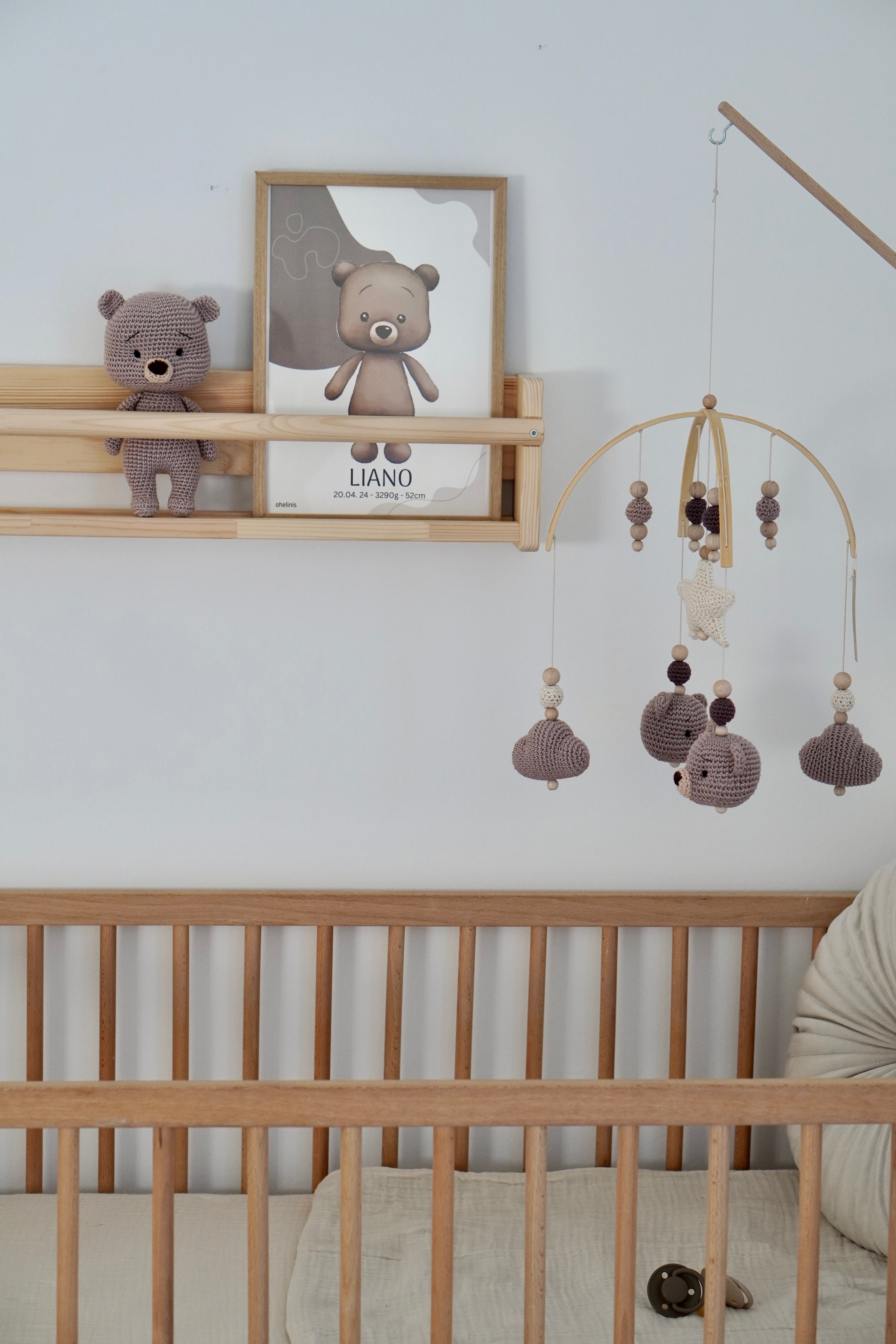 Baby Mobile bow "TED NATURE"