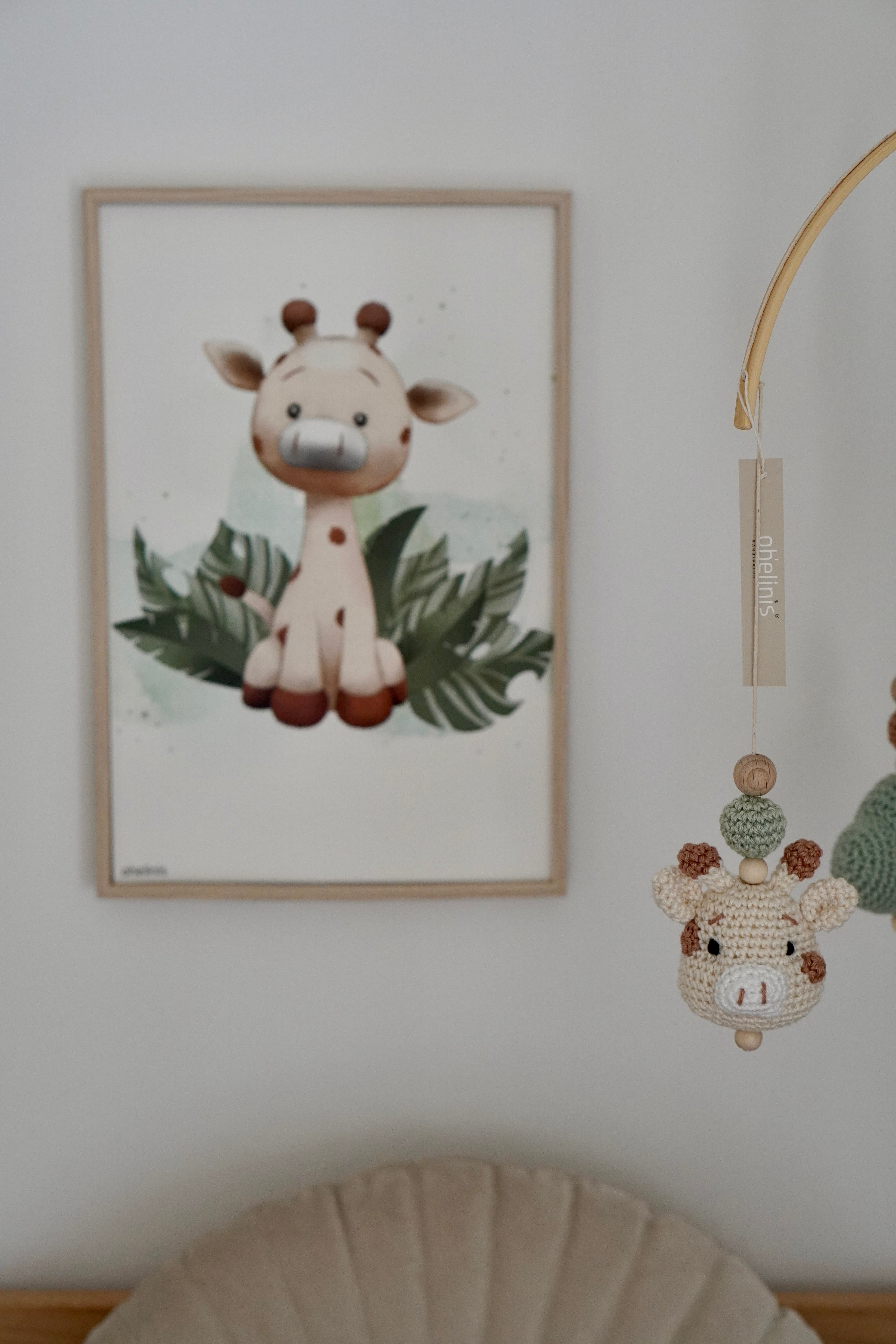 Poster "GIRAFFE SAFARI"