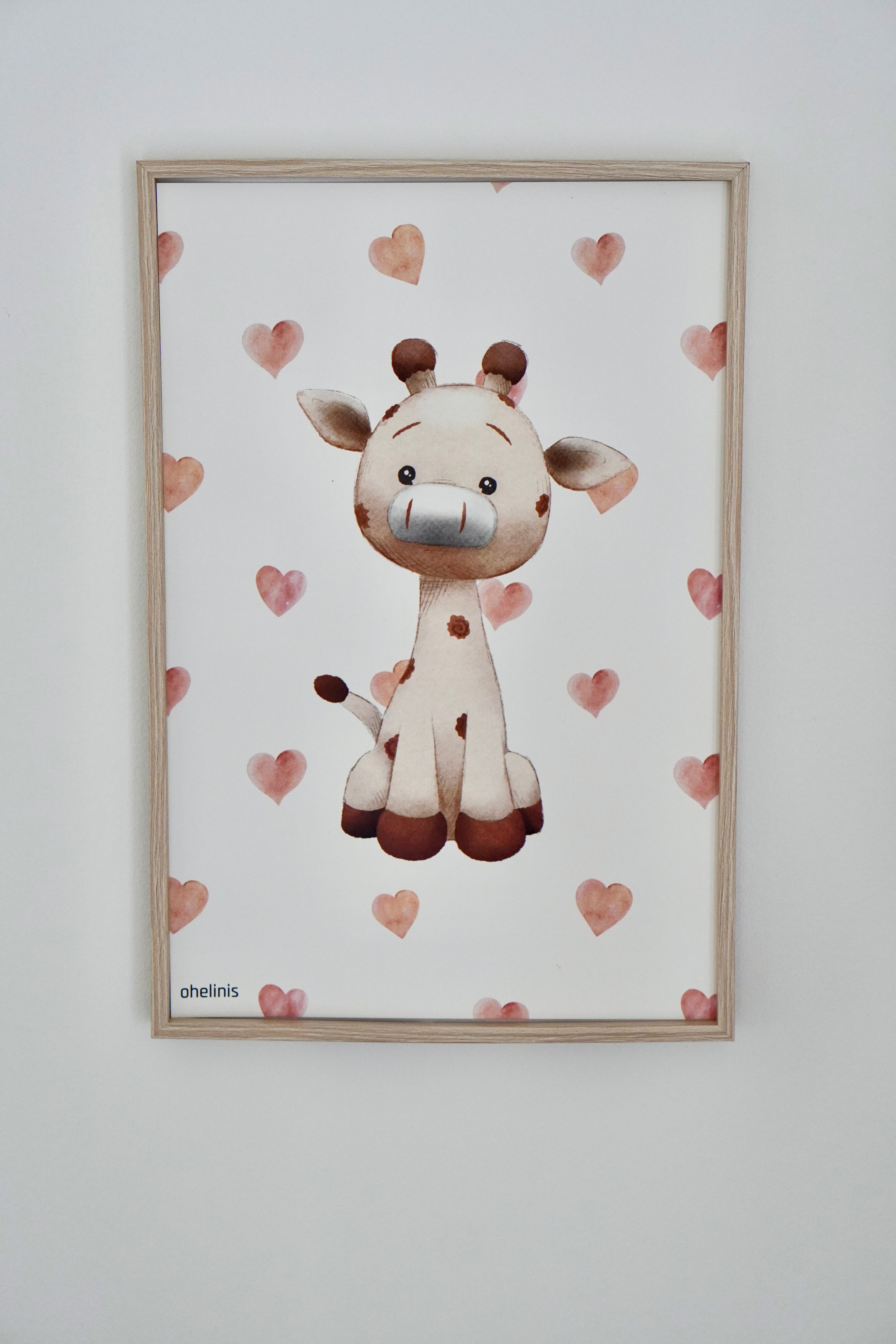 Poster "GIRAFFI ELEGANT"