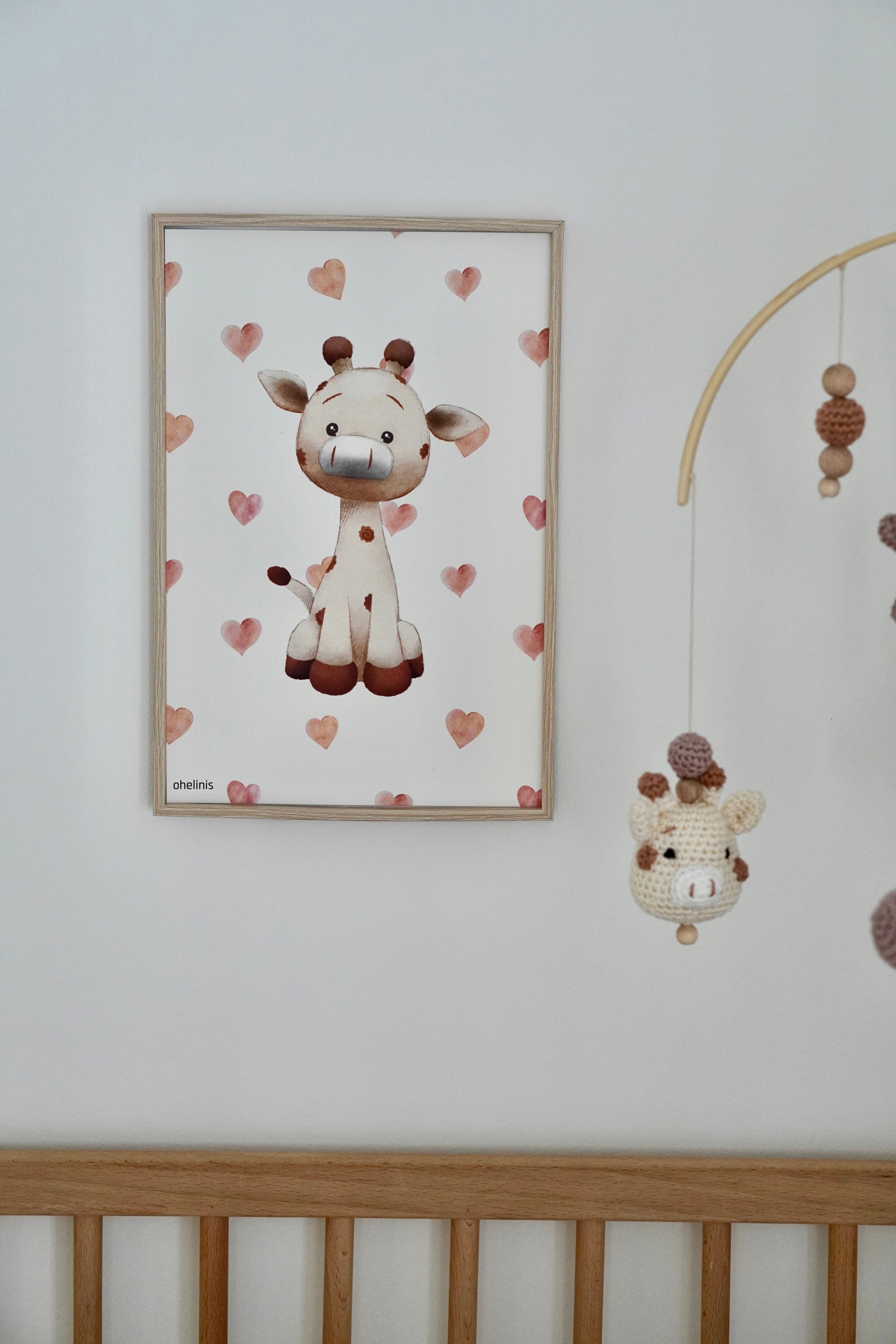 Poster "GIRAFFI ELEGANT"