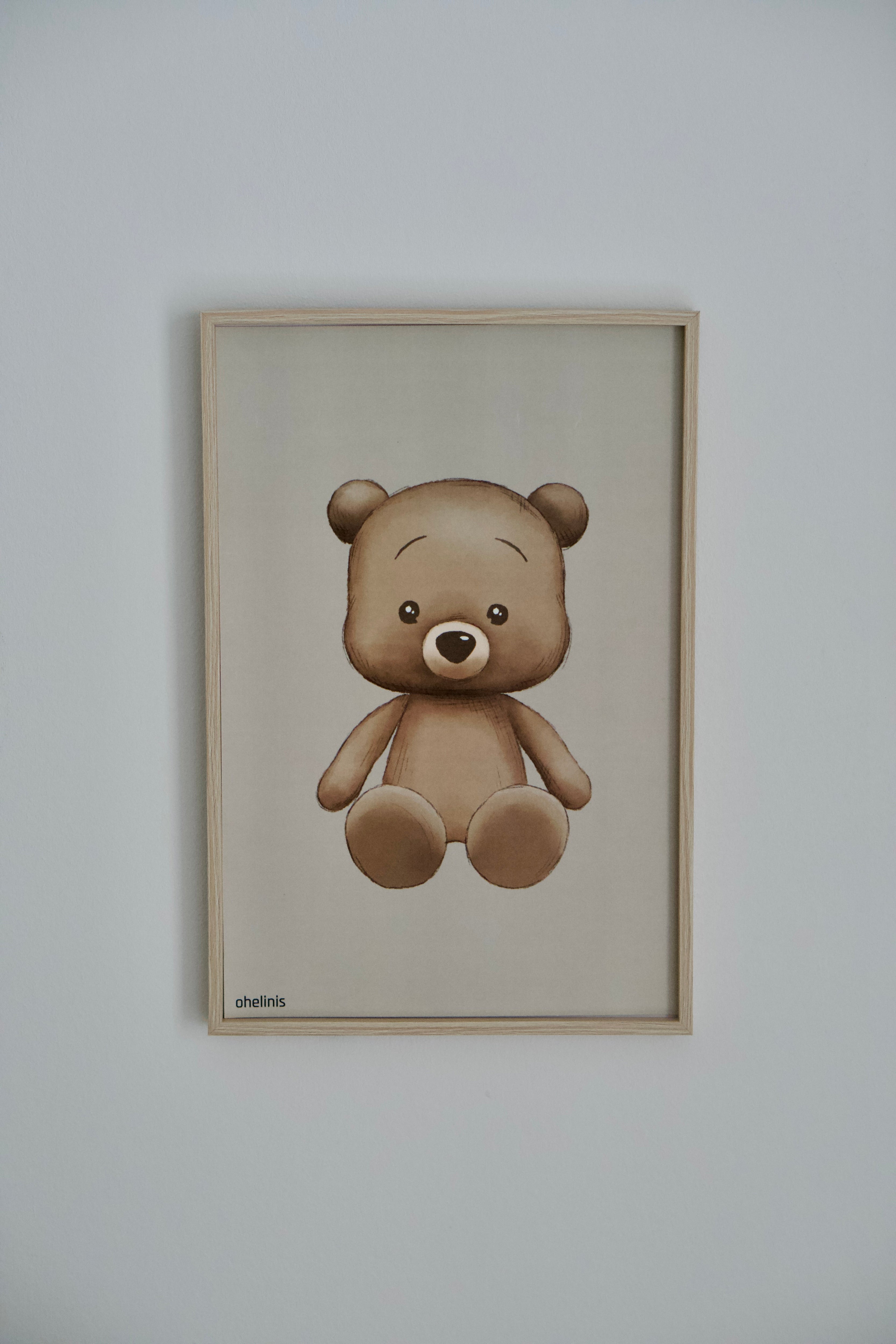 3-piece set poster "TED/ELFI/GIRAFFI"