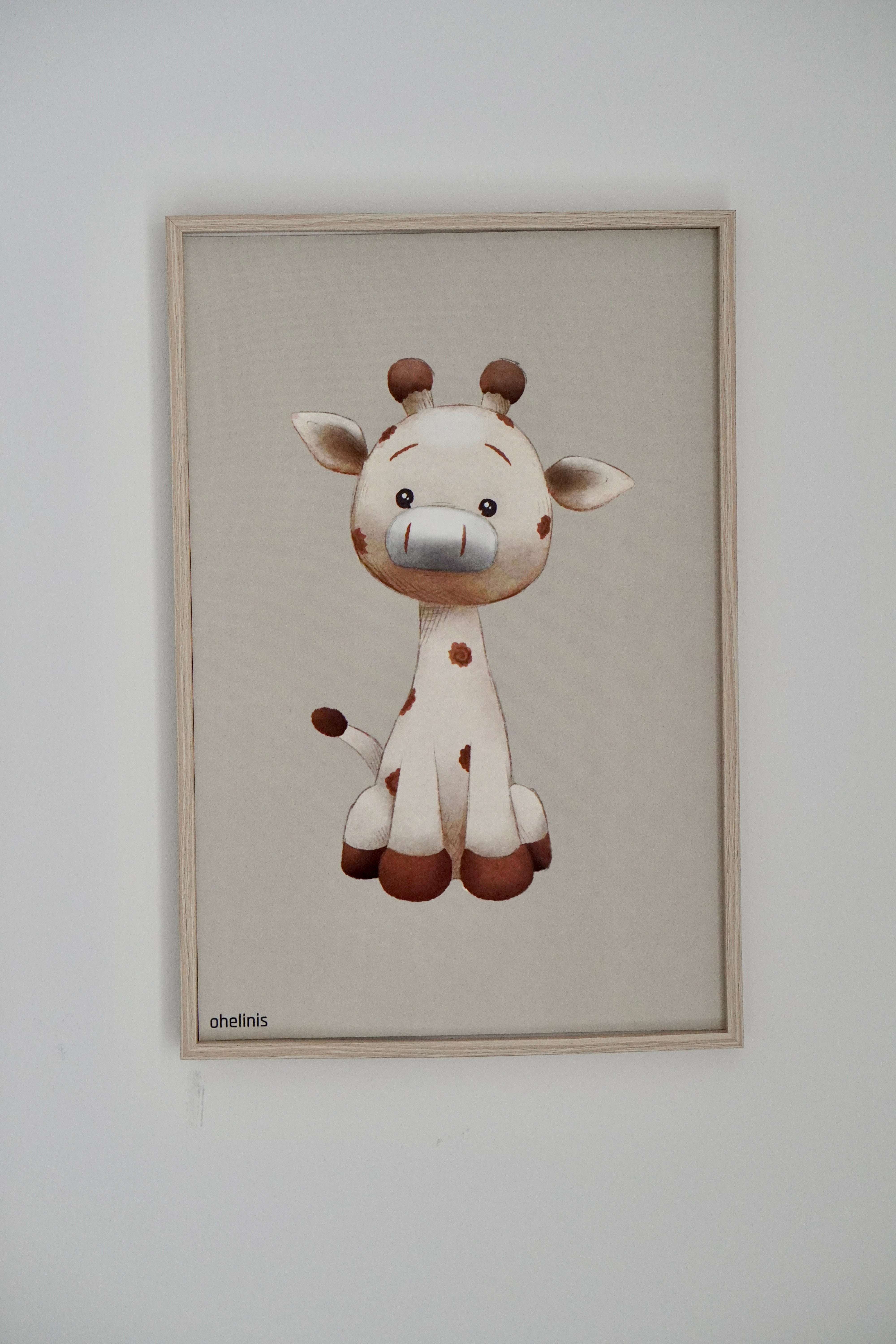 3-piece set poster "TED/ELFI/GIRAFFI"