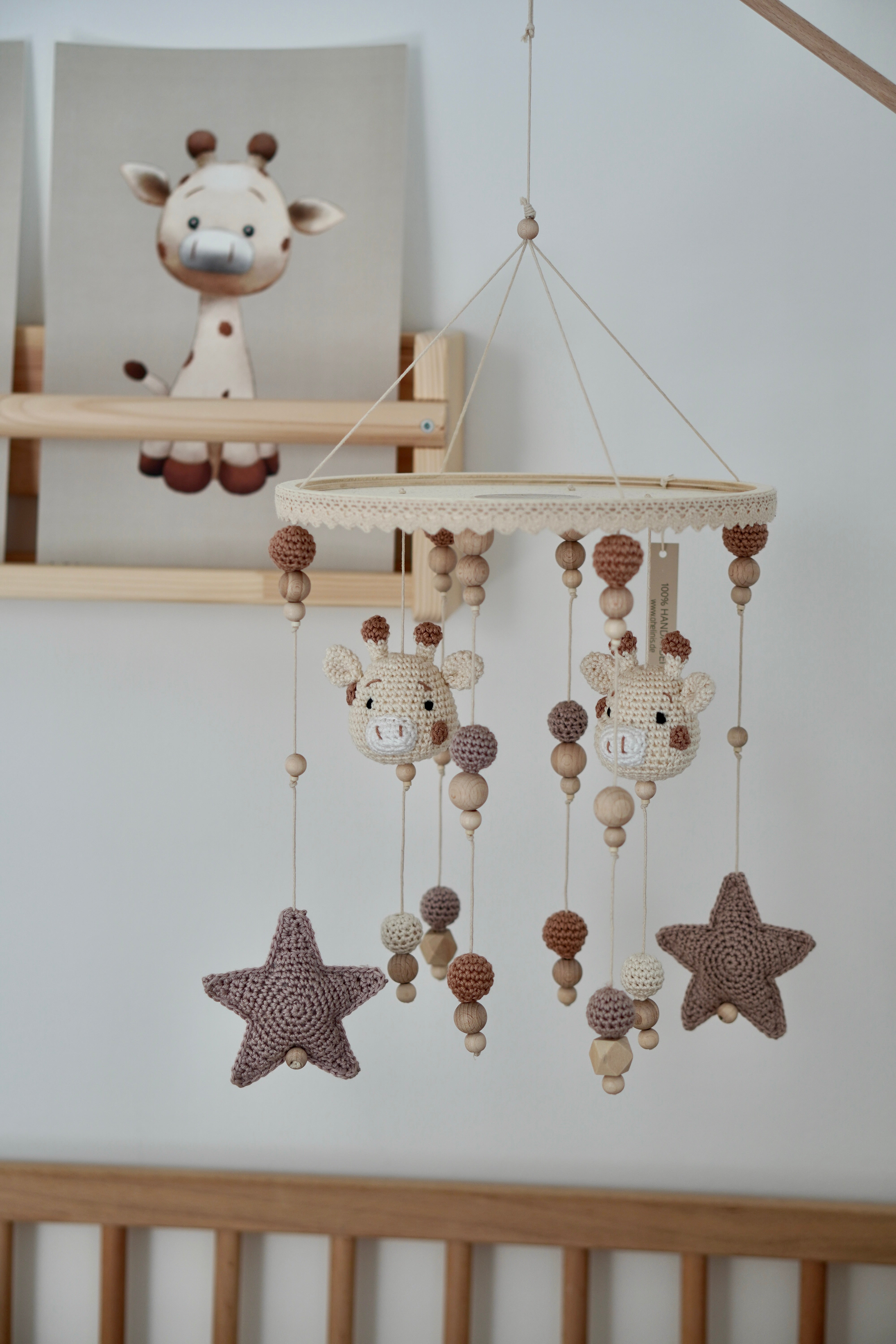 Baby Mobile 3in1 "GIRAFFI NATURE"