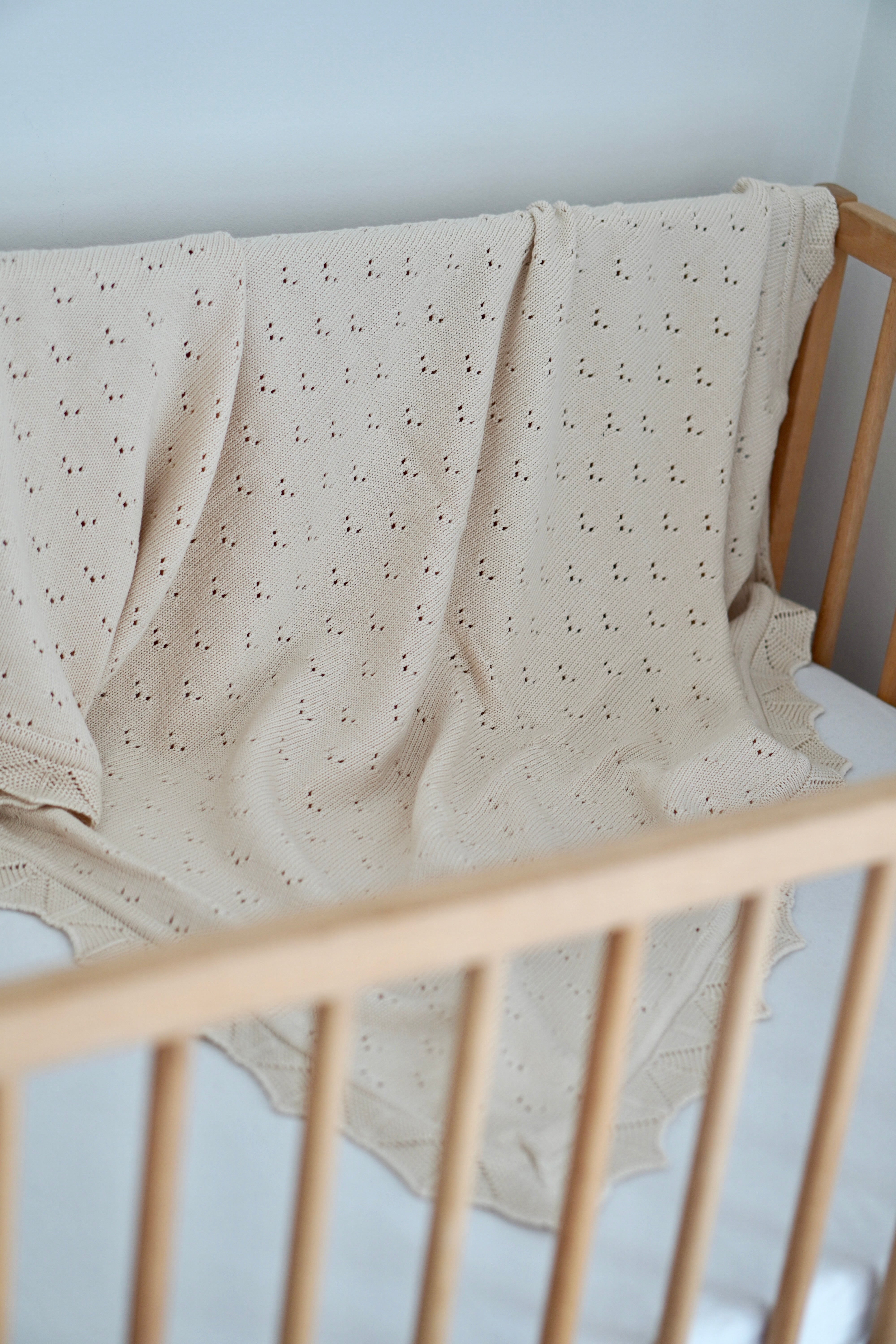 Babydecke "PEARL" aus 100% Baumwolle