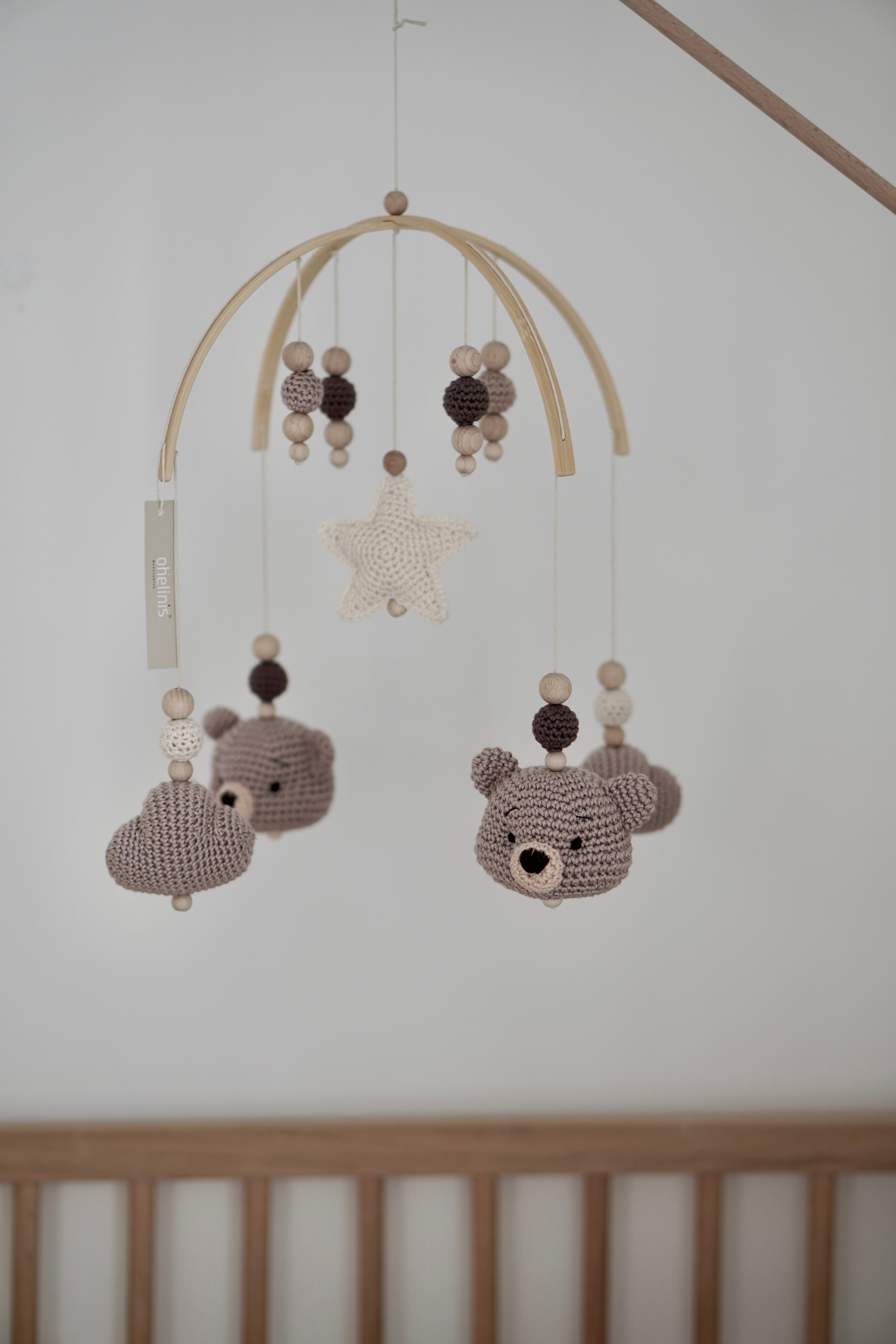 Baby Mobile bow "TED NATURE"