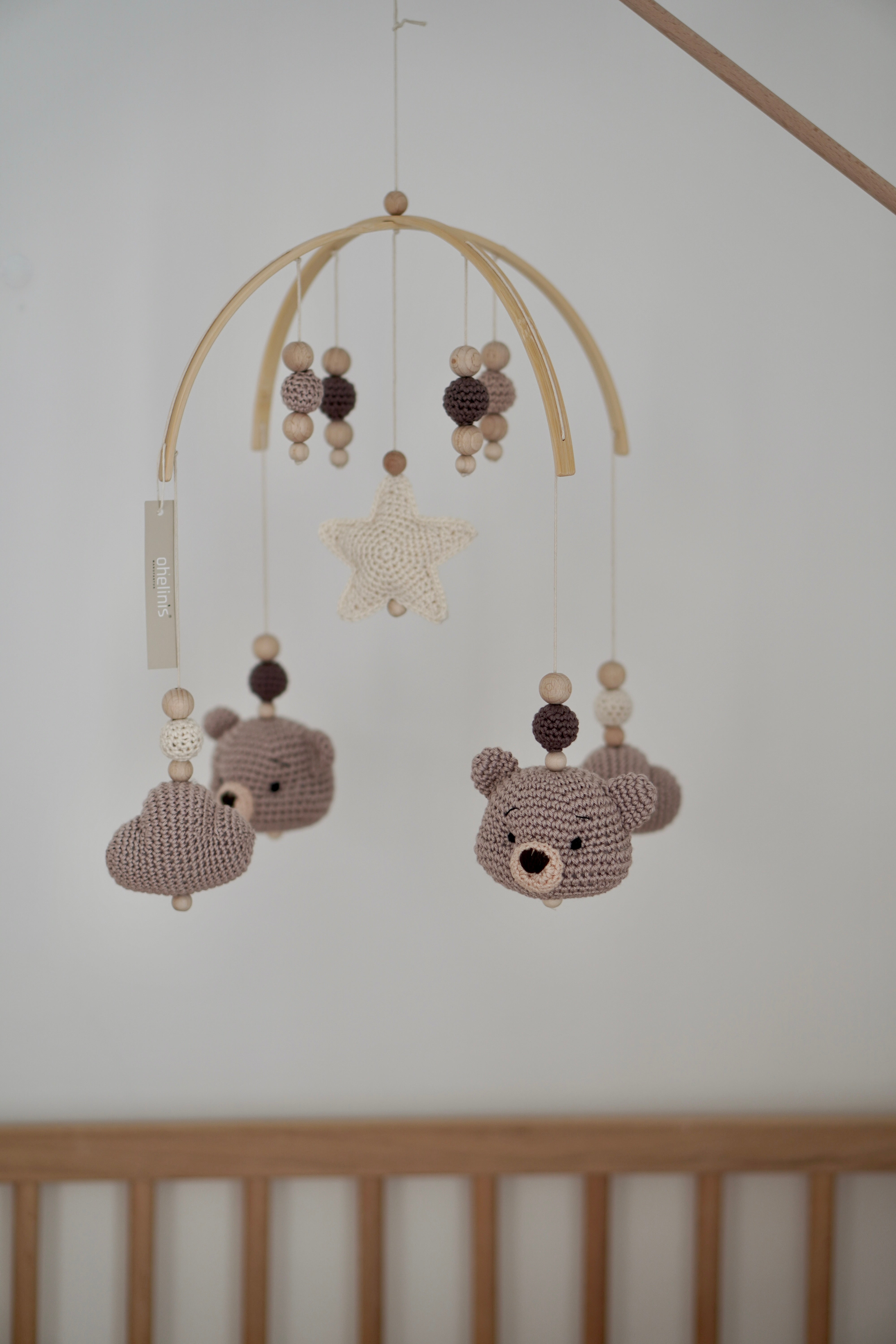 Baby Mobile bow "TED NATURE"
