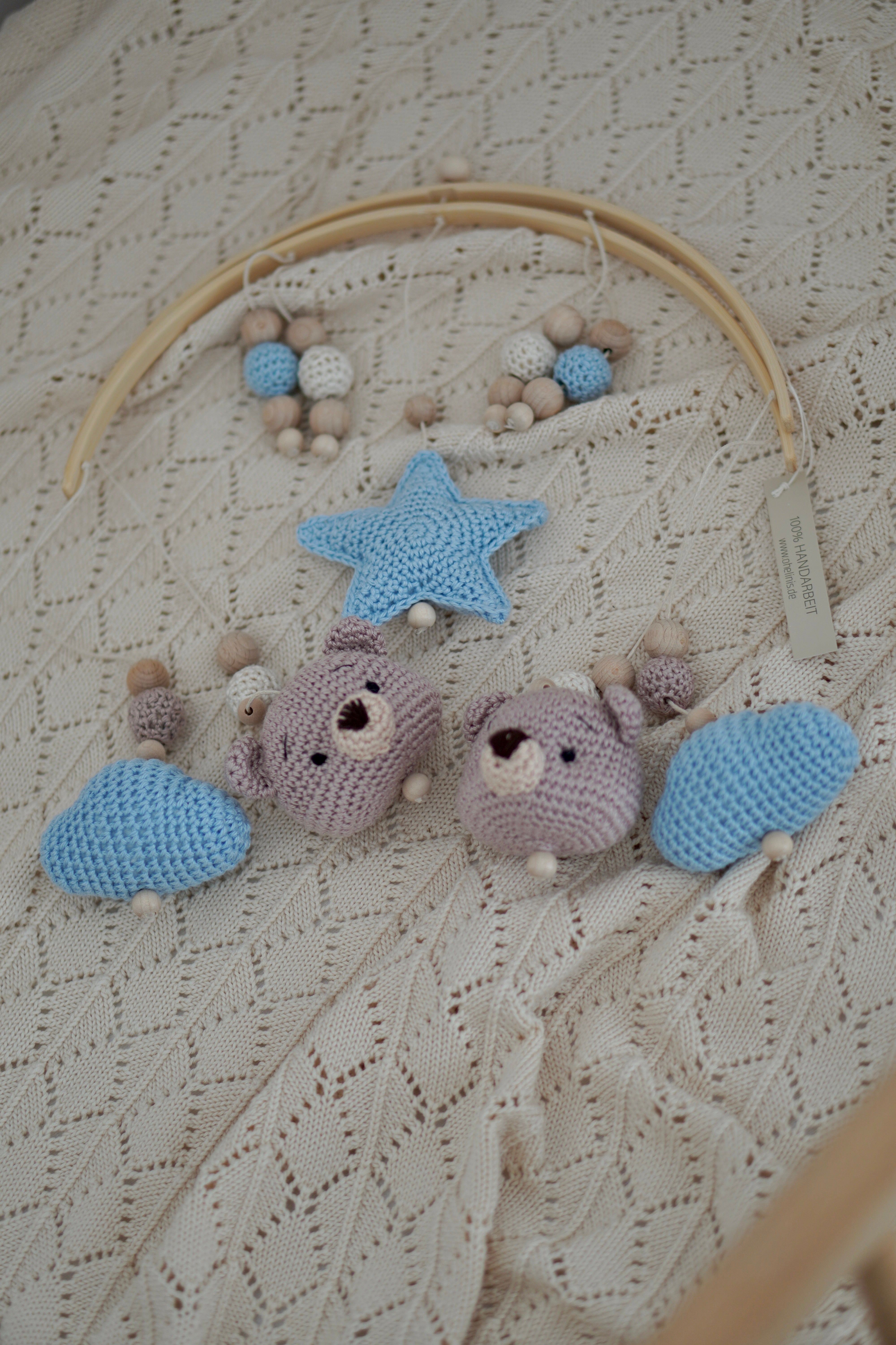 Baby Mobile bow "TED NATURE"