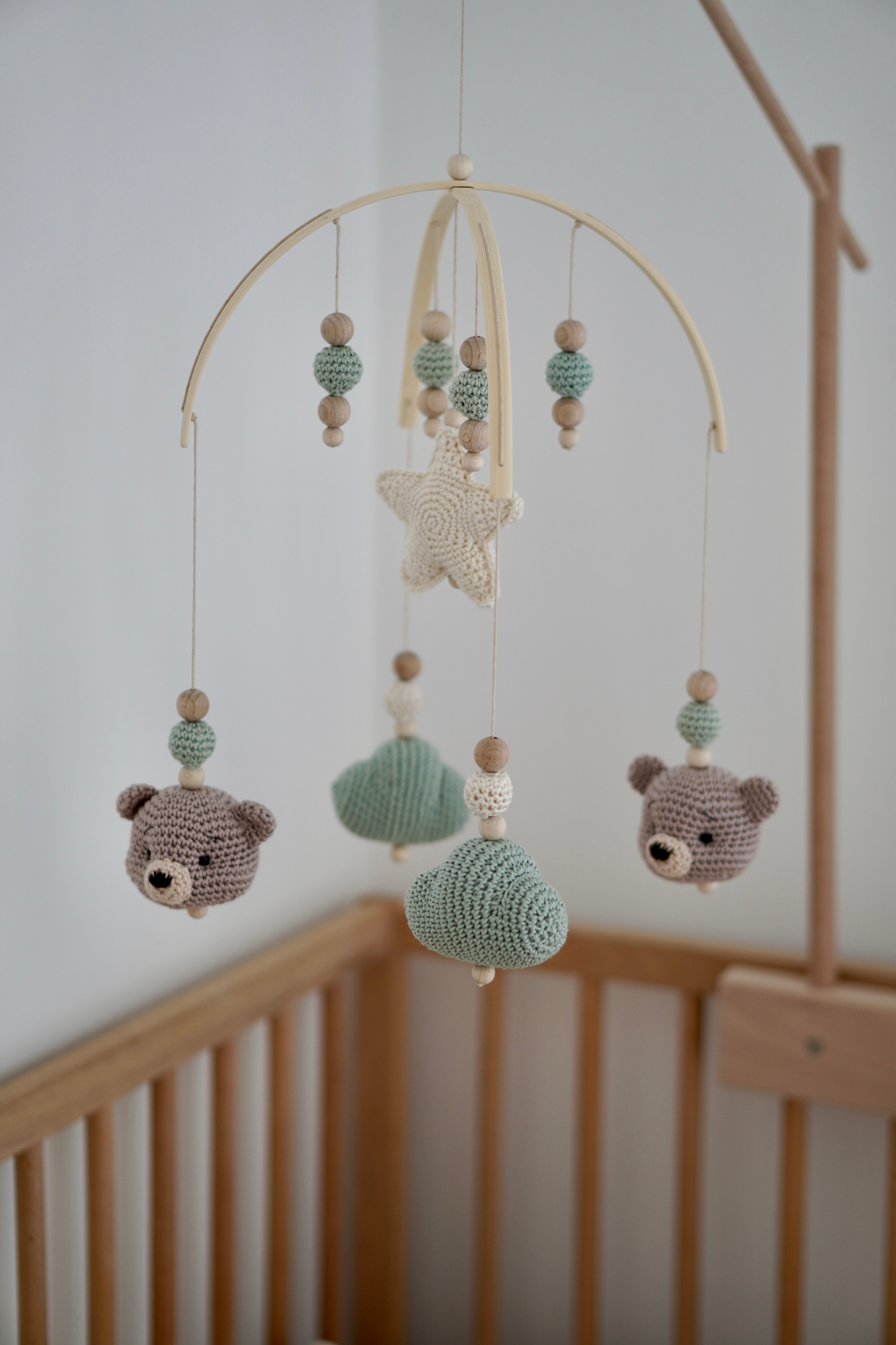 Baby Mobile bow "TED NATURE"