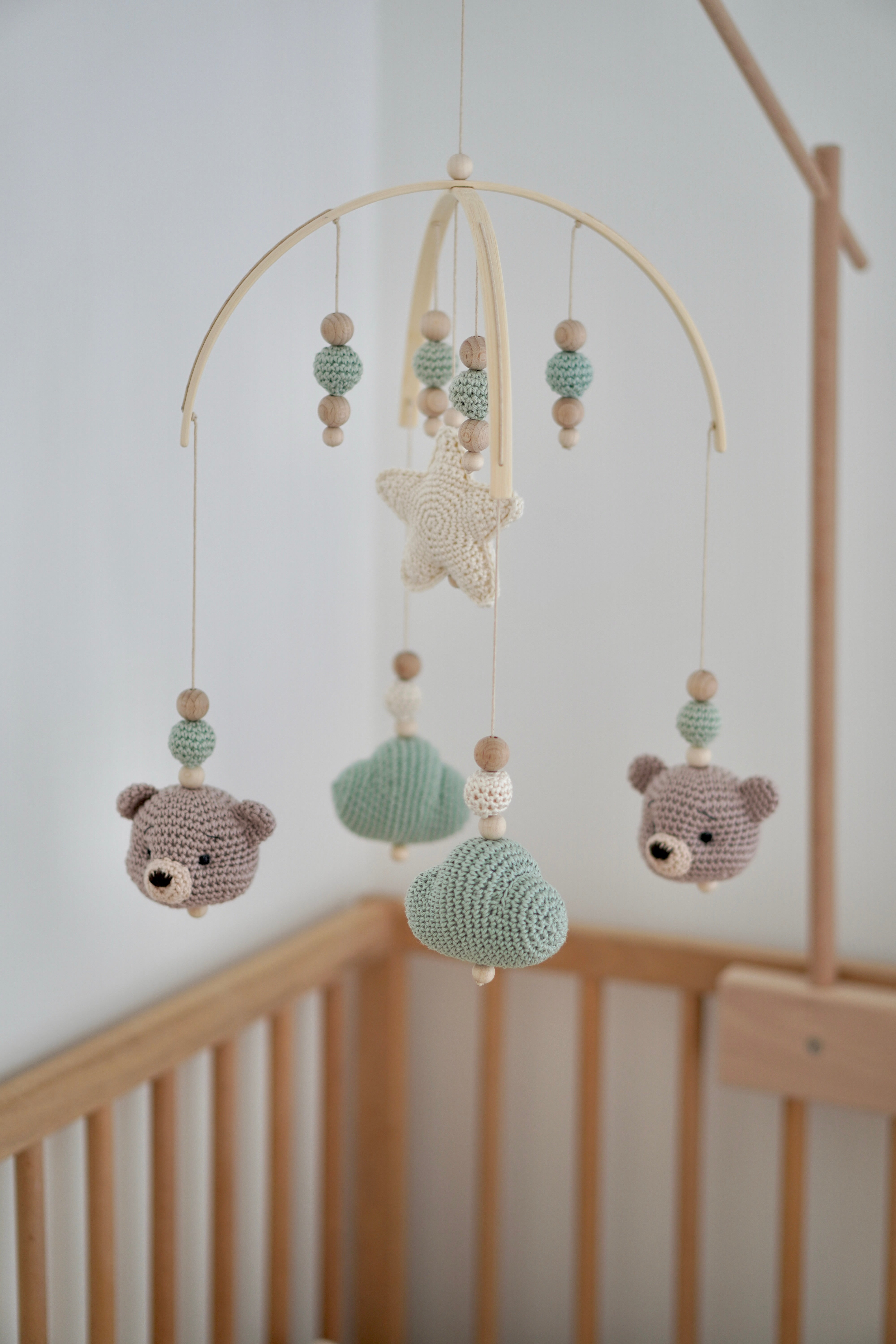 Baby Mobile bow "TED NATURE"