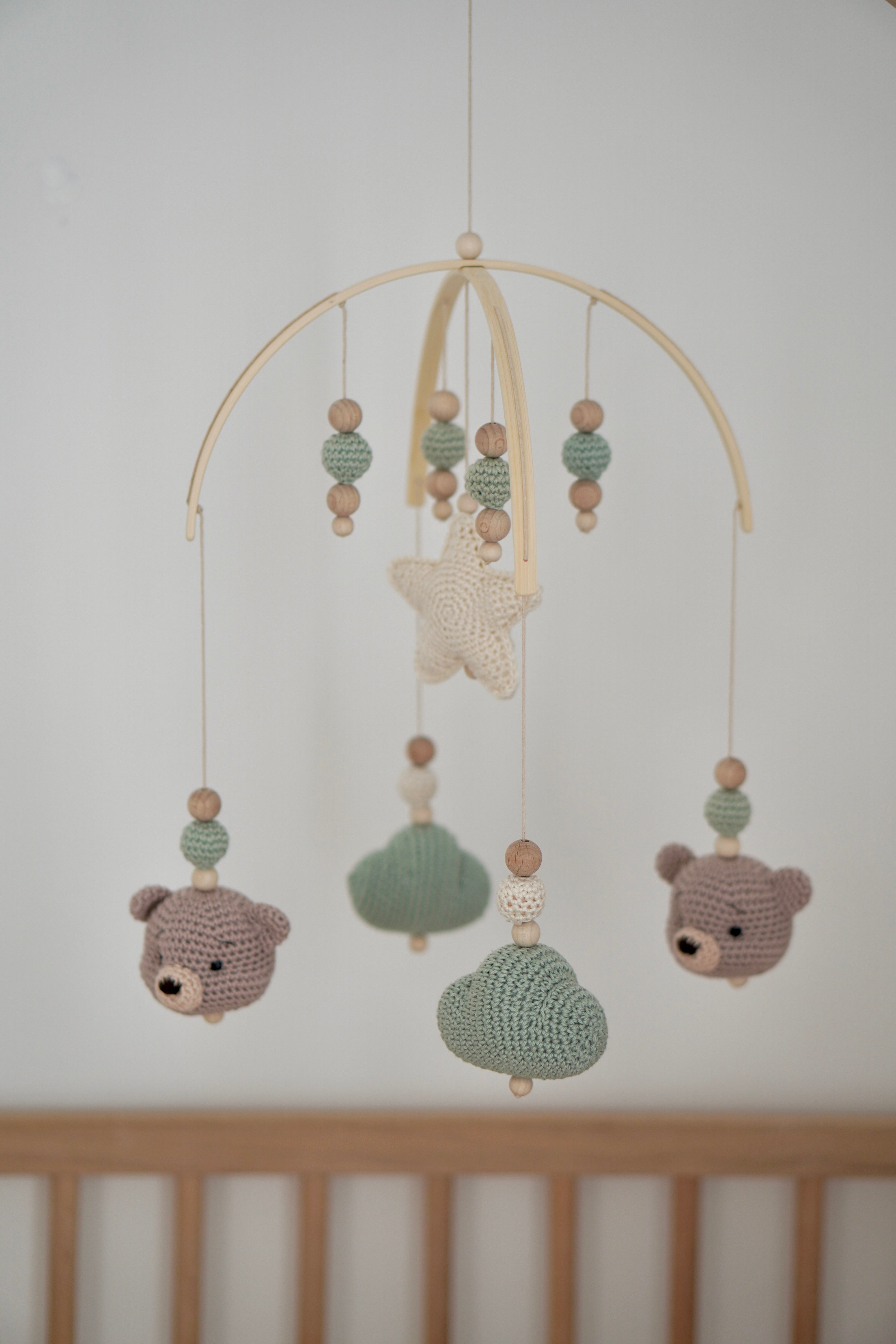 Baby Mobile bow "TED NATURE"