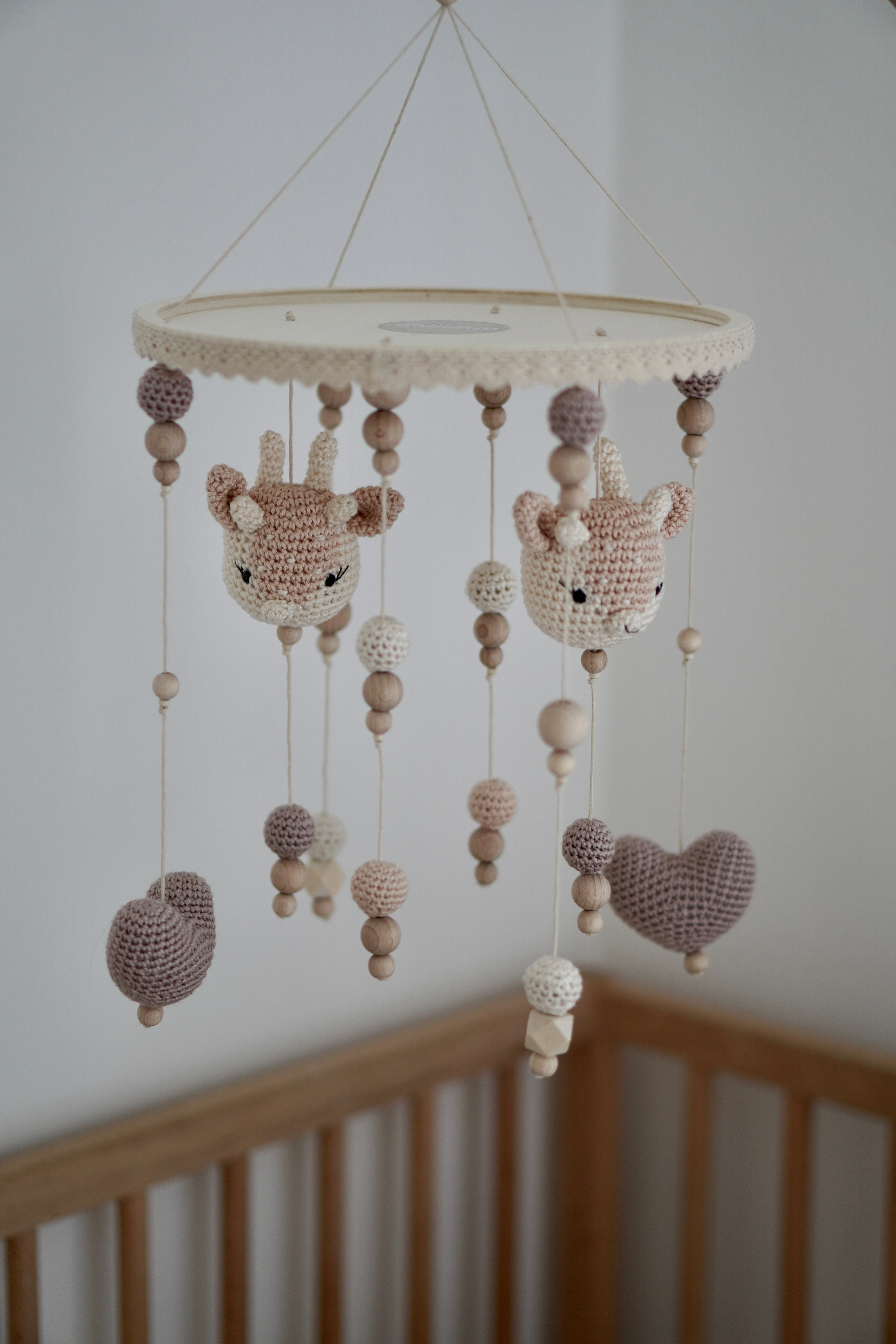 Baby Mobile "BAMBI HEART"
