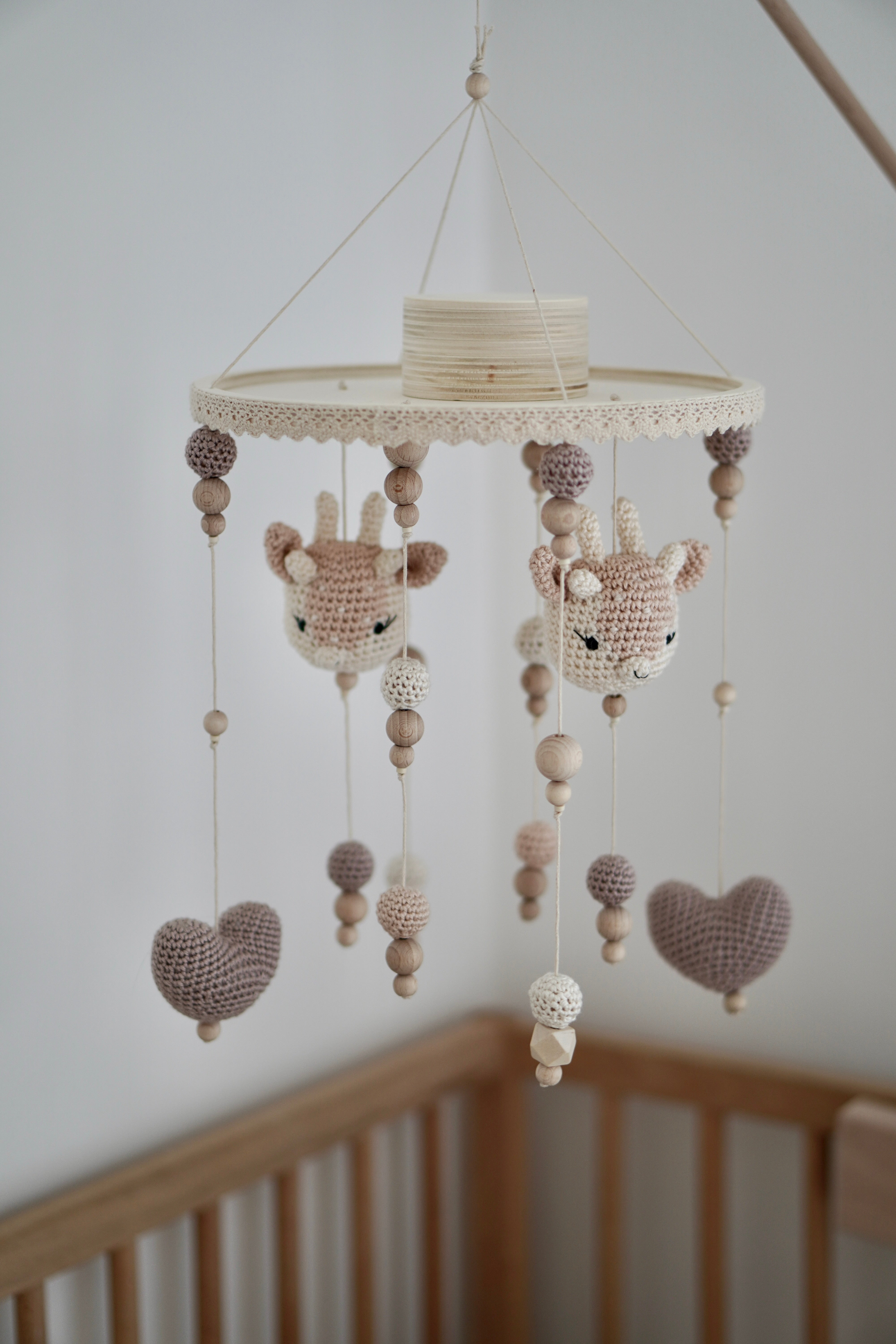 Baby Mobile "BAMBI HEART"