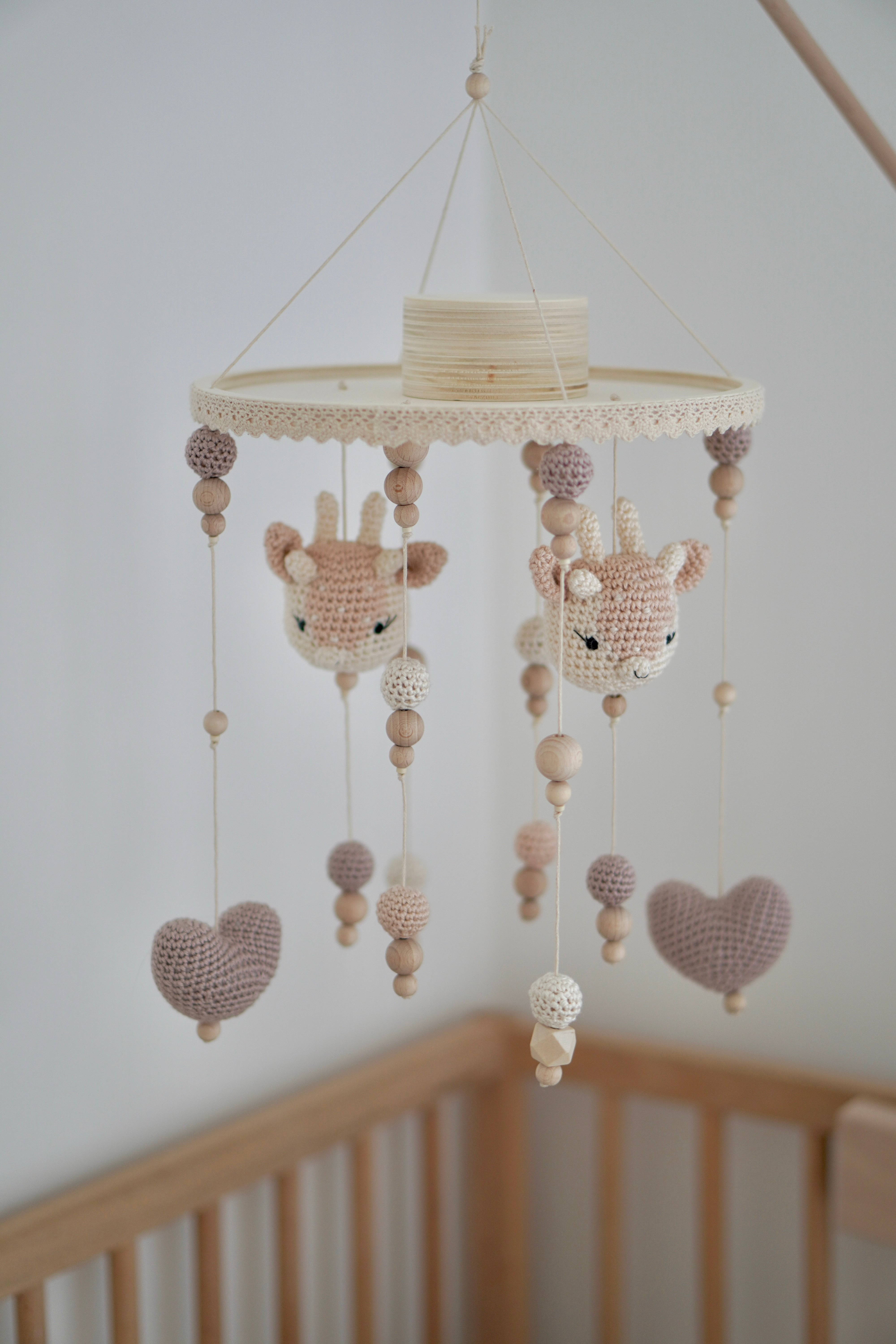 Baby Mobile "BAMBI HEART"