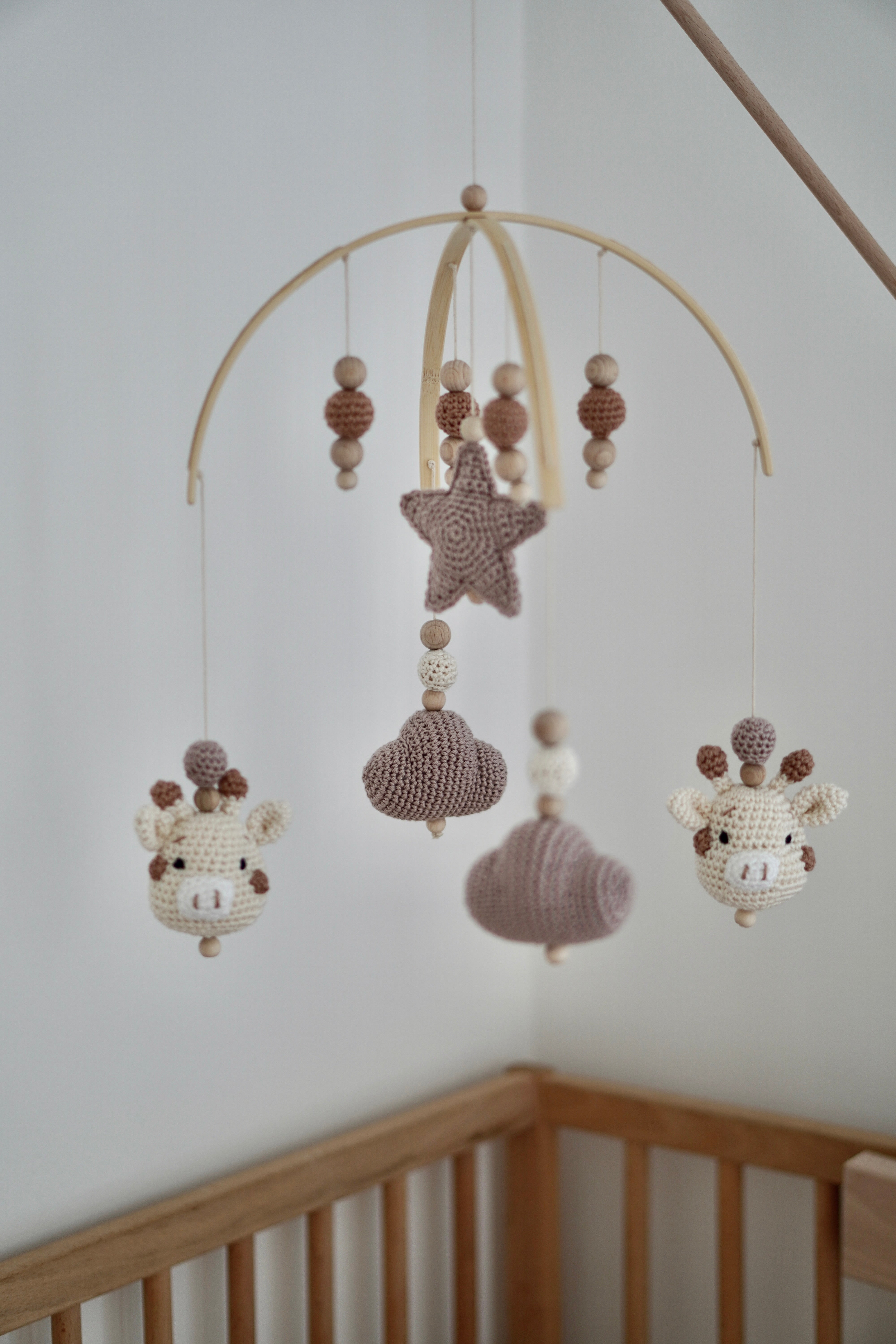 Baby Mobile bogen "GIRAFFI NATURE"