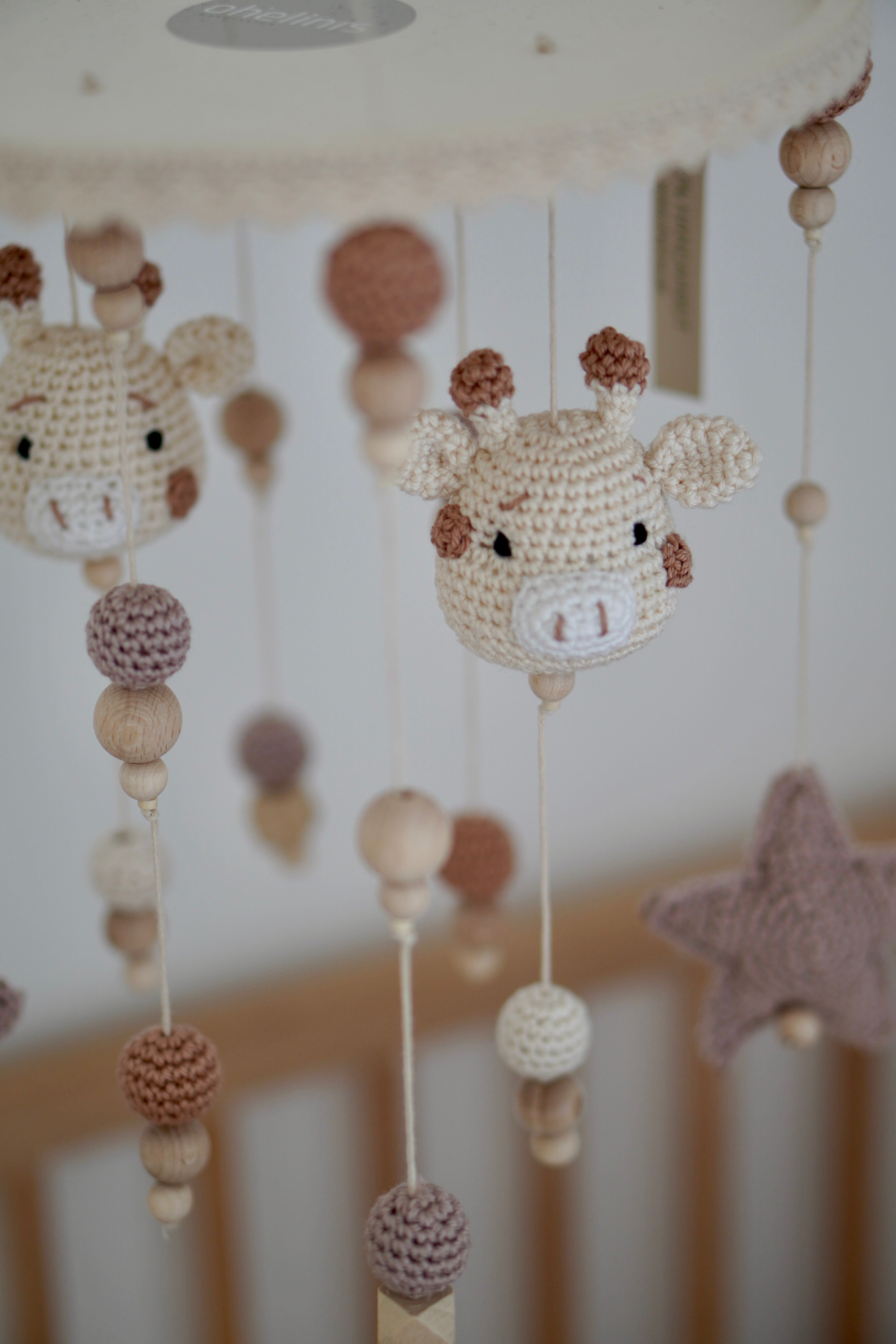 Baby Mobile 3in1 "GIRAFFI NATURE"