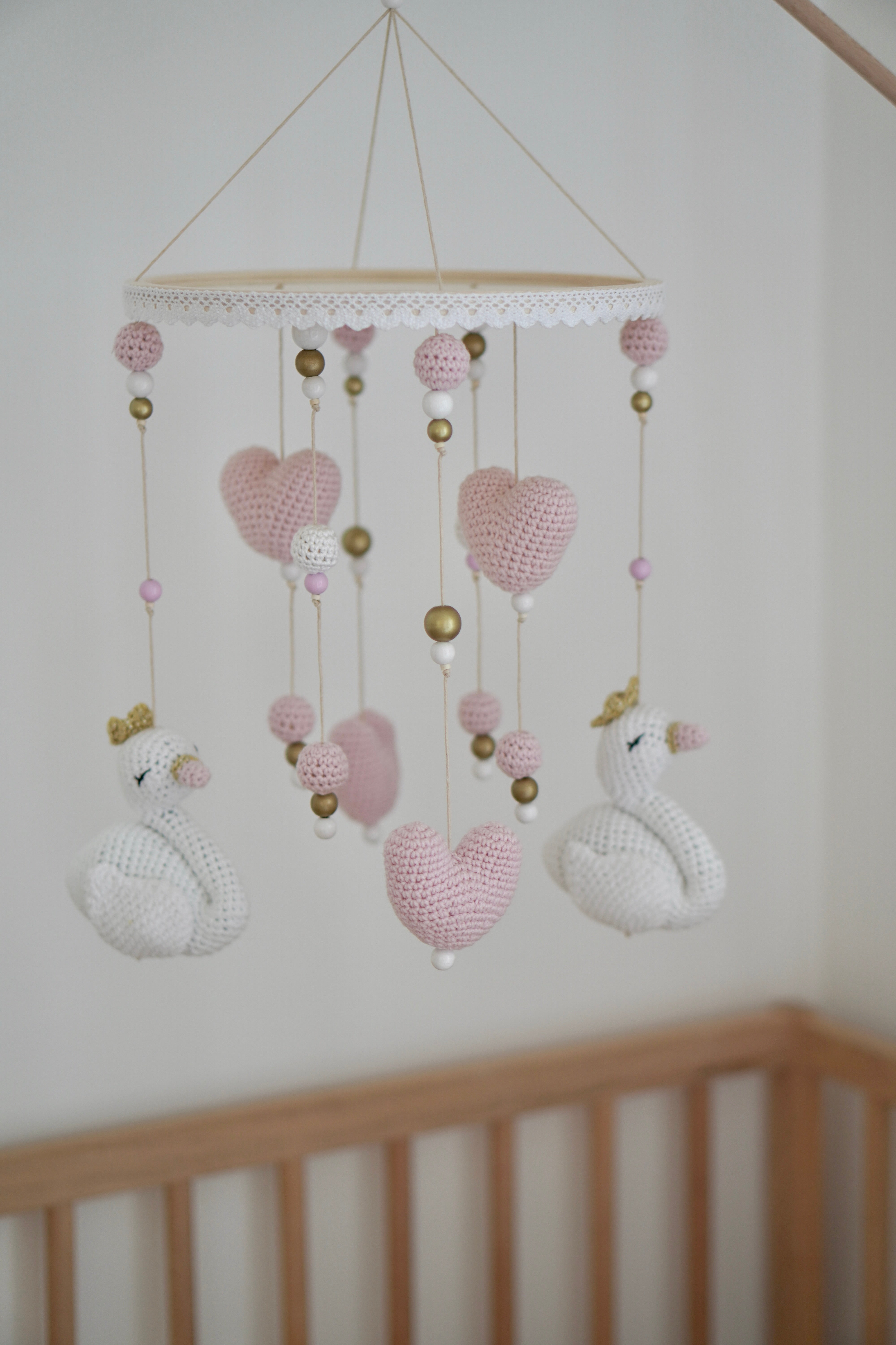 Baby Mobile 3in1 "SWAN PRINCESS"