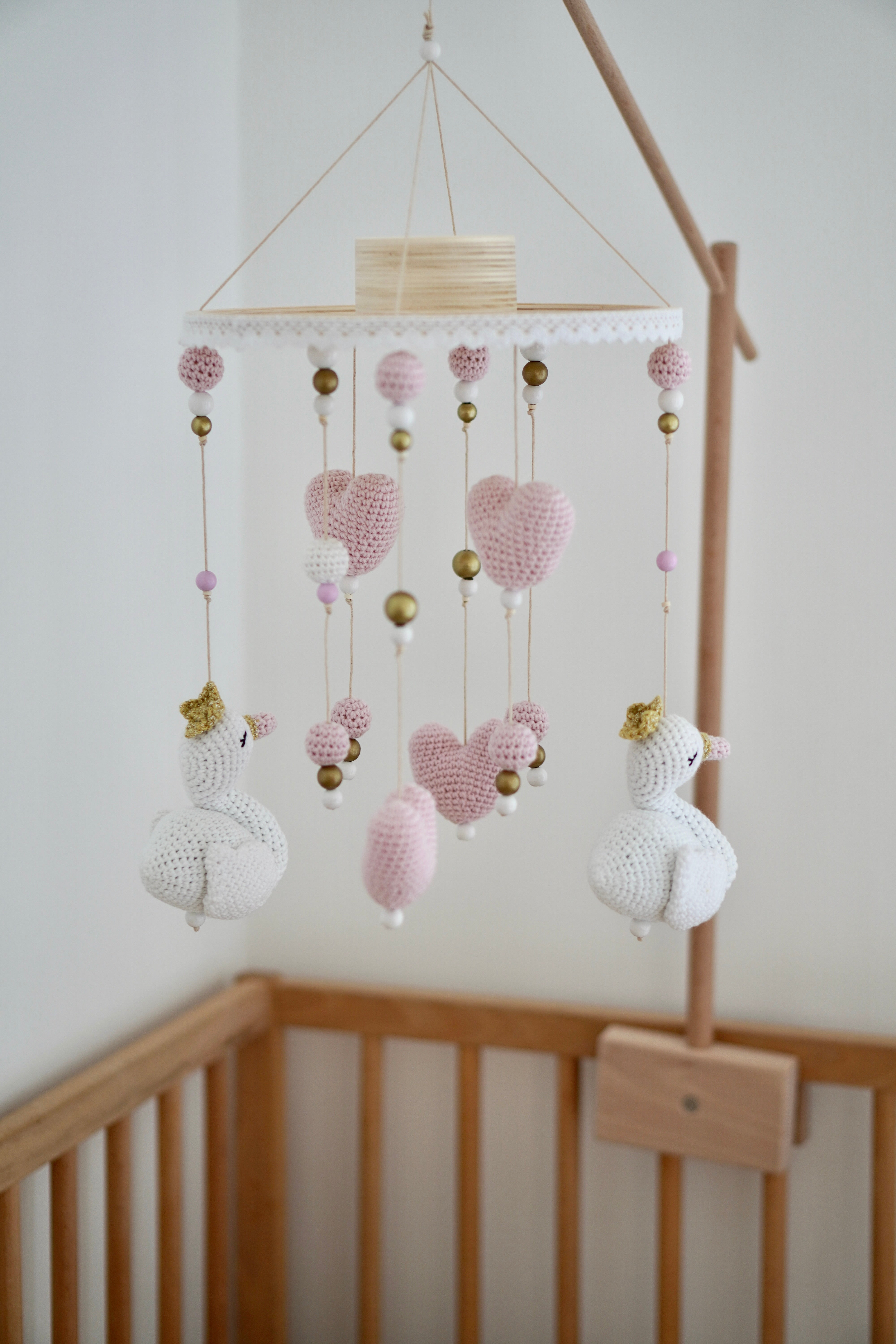 Baby Mobile 3in1 "SWAN PRINCESS"