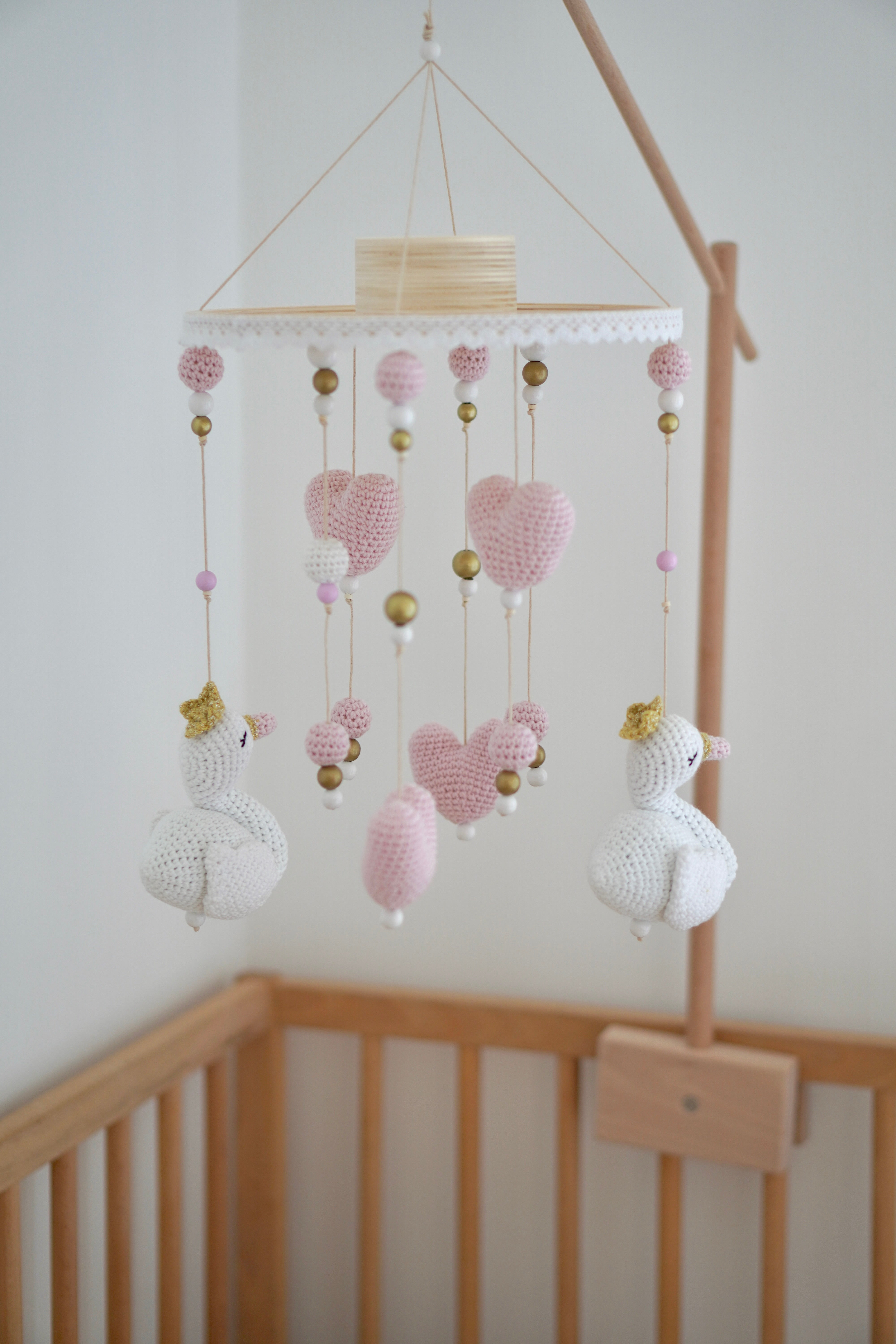 Baby Mobile 3in1 "SWAN PRINCESS"