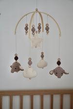 Lade das Bild in den Galerie-Viewer, Baby Mobile Bogen &quot;ELFI NATURE&quot;
