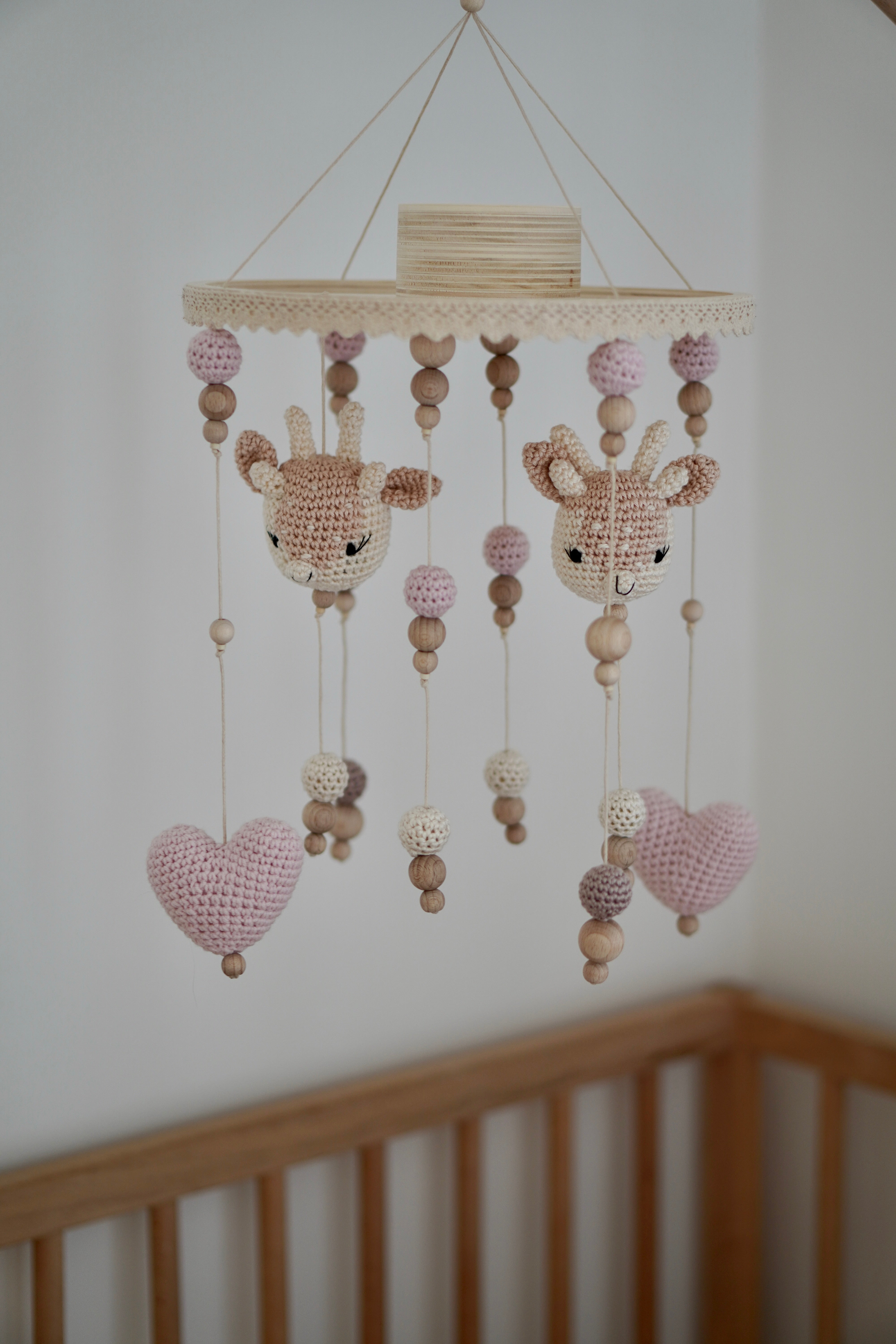Baby Mobile "BAMBI HEART"