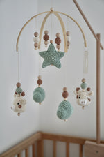 Lade das Bild in den Galerie-Viewer, Baby Mobile bogen &quot;Giraffi Safari&quot;
