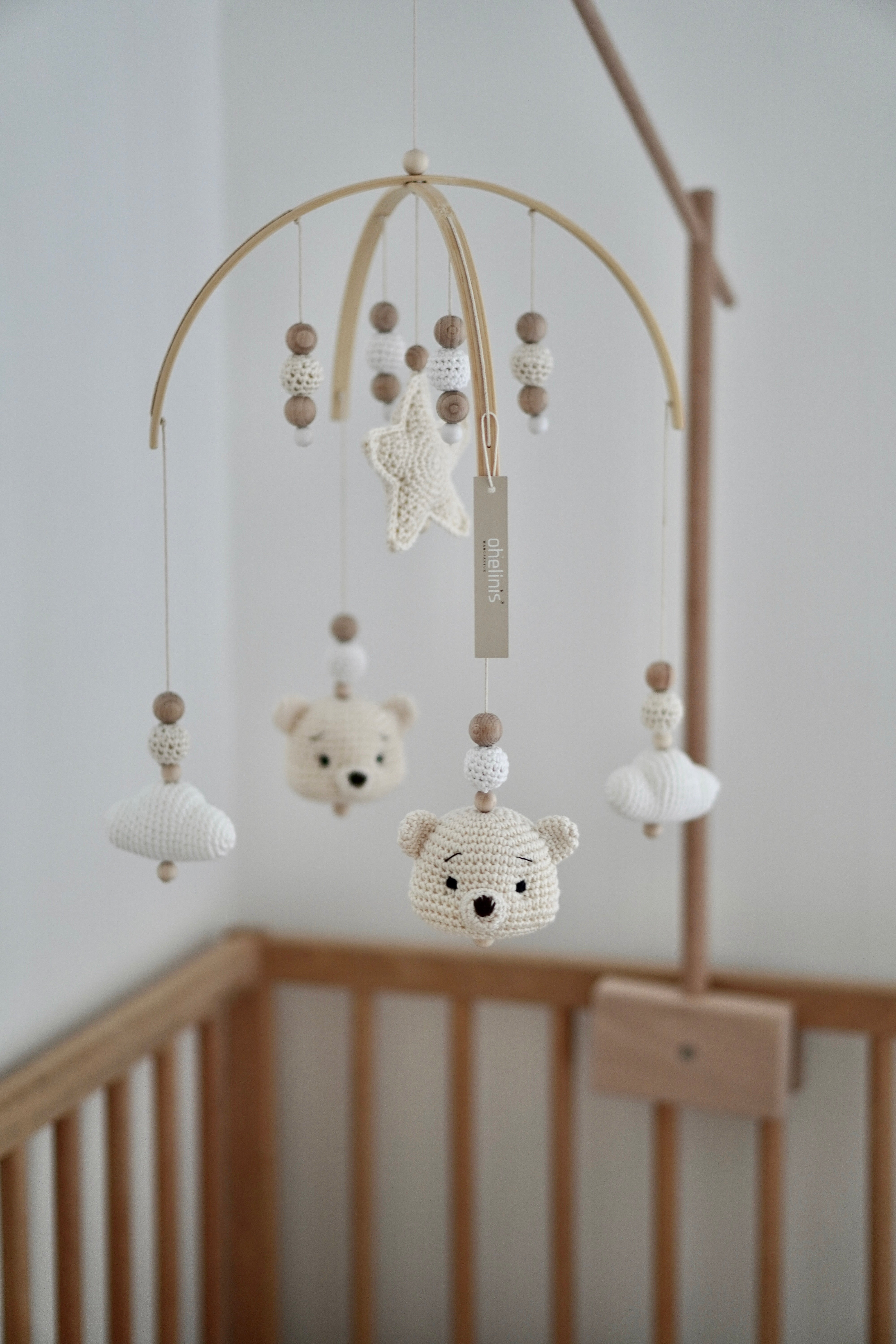 Baby Mobile bow "TED NATURE"