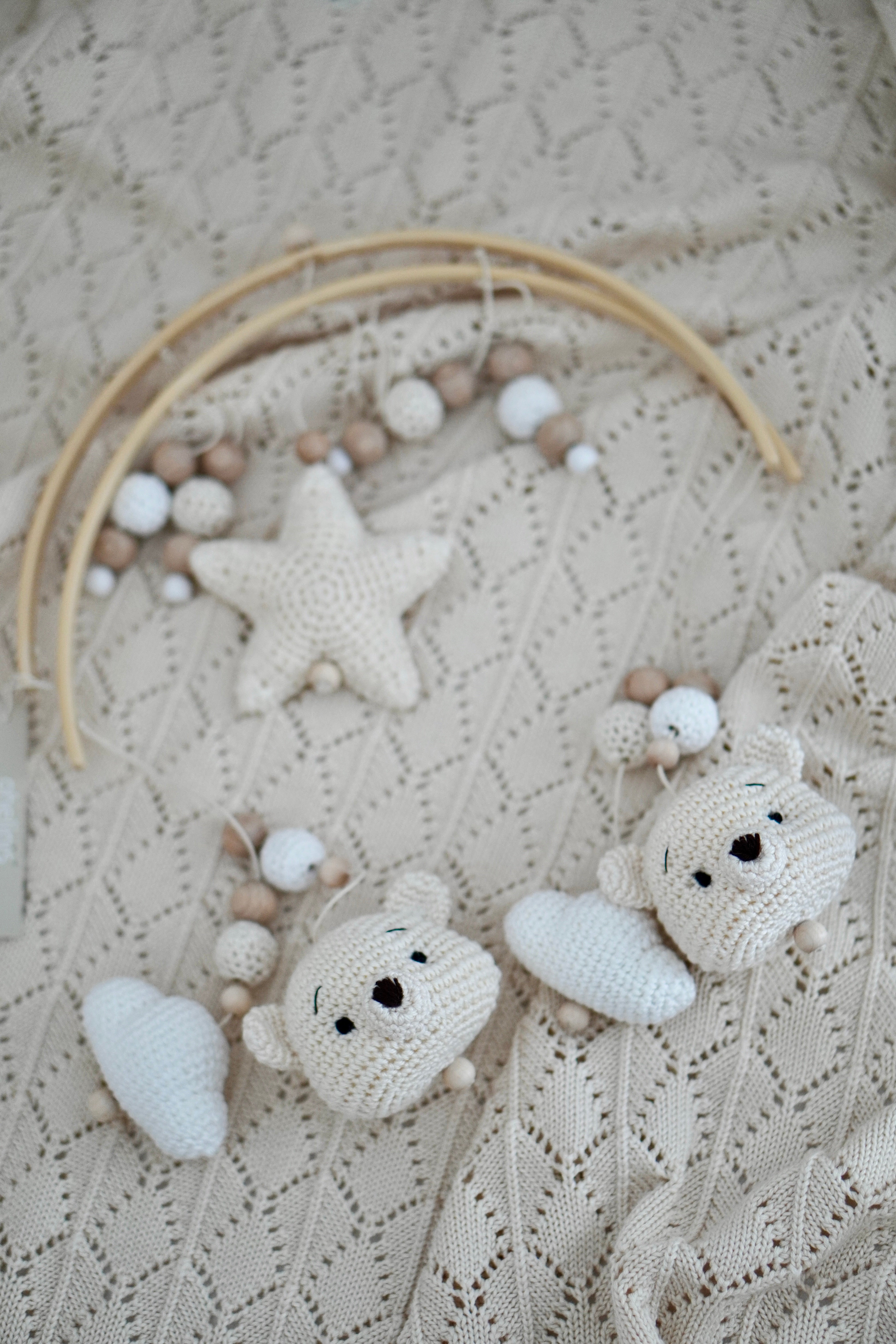 Baby Mobile bow "TED NATURE"