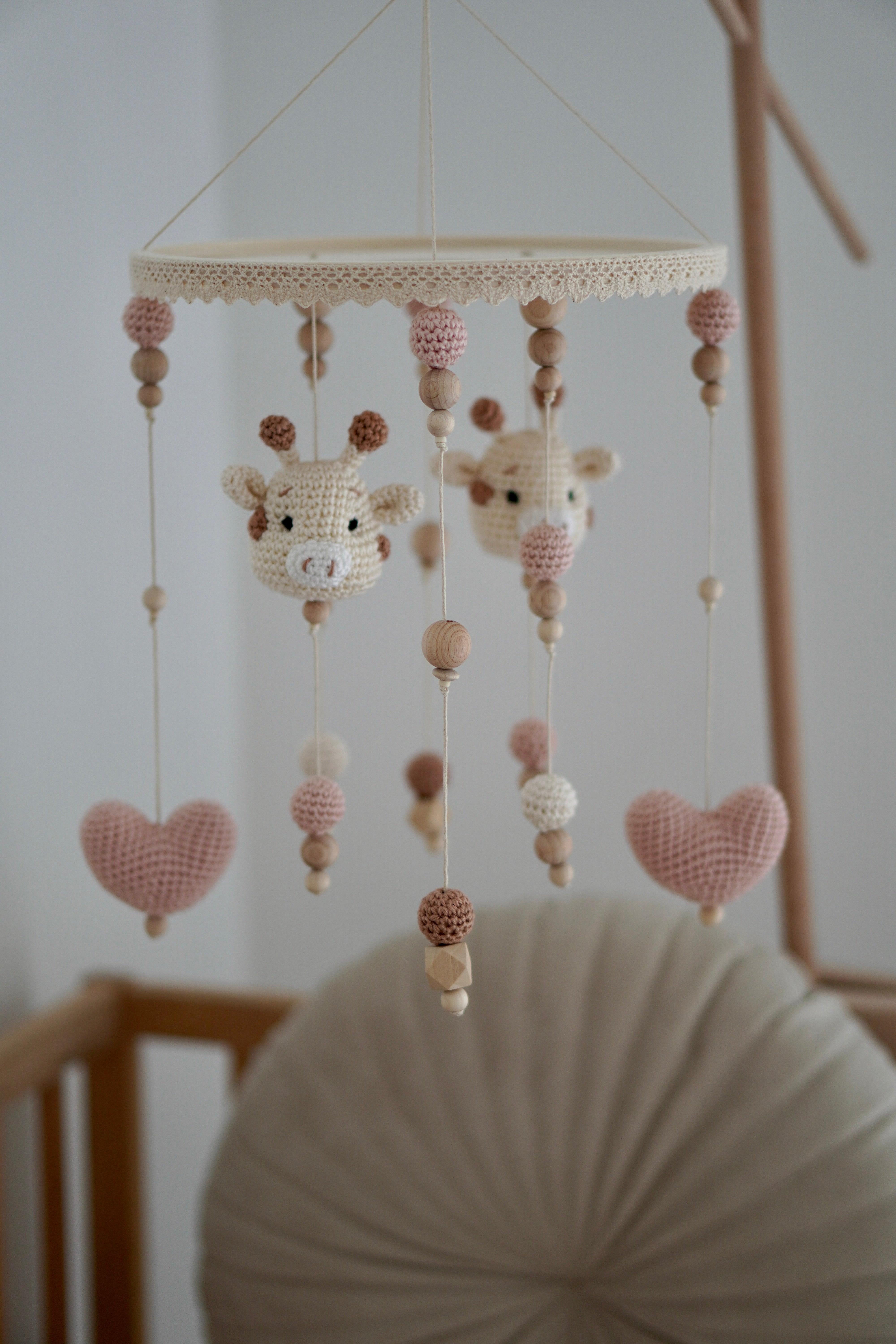 Baby Mobile 2in1 "Giraffi Elegant"