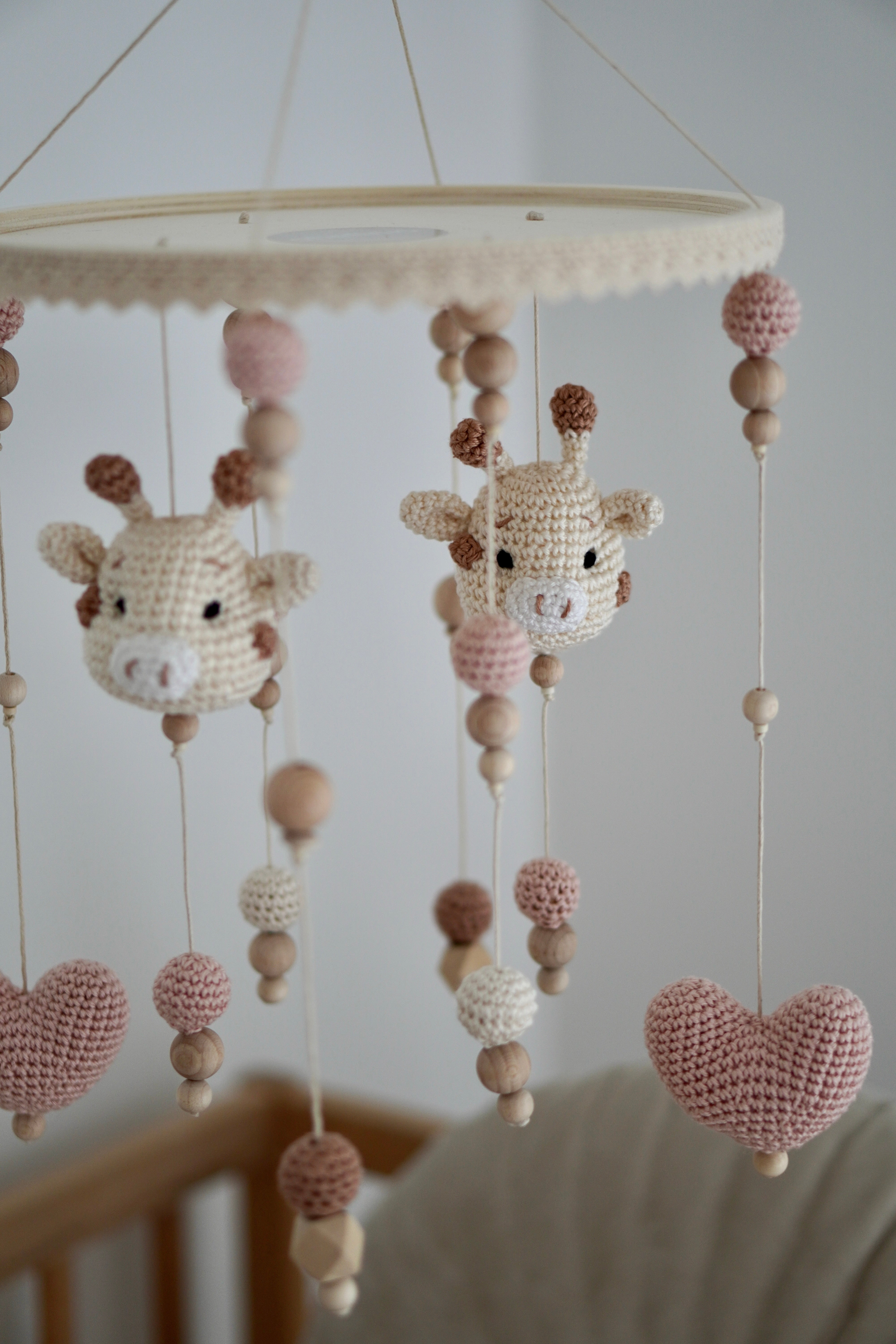 Baby Mobile 2in1 "Giraffi Elegant"