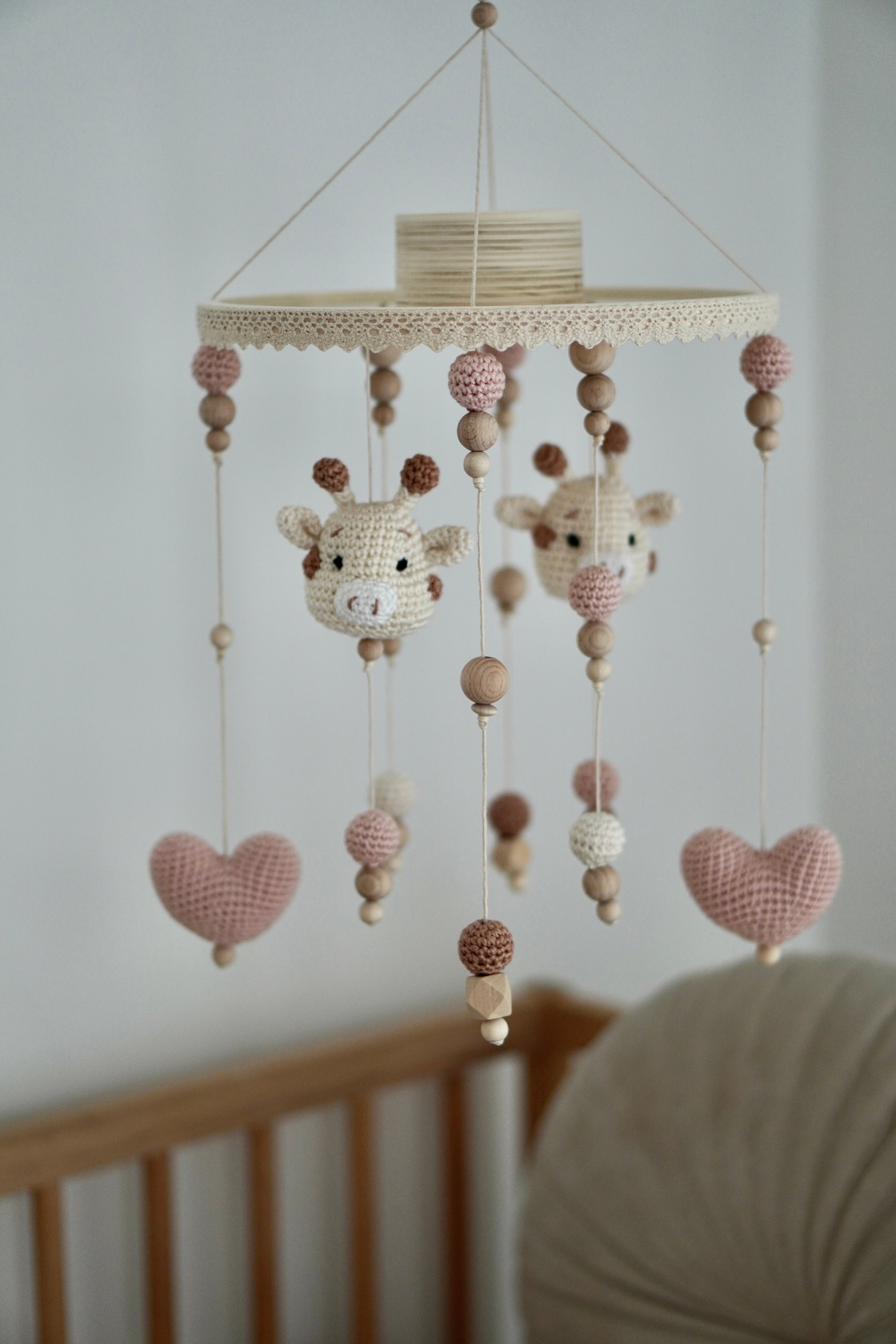 Baby Mobile 2in1 "Giraffi Elegant"