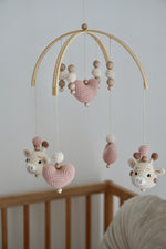 Load image into Gallery viewer, Baby Mobile arch &quot;Giraffe Elegant&quot;
