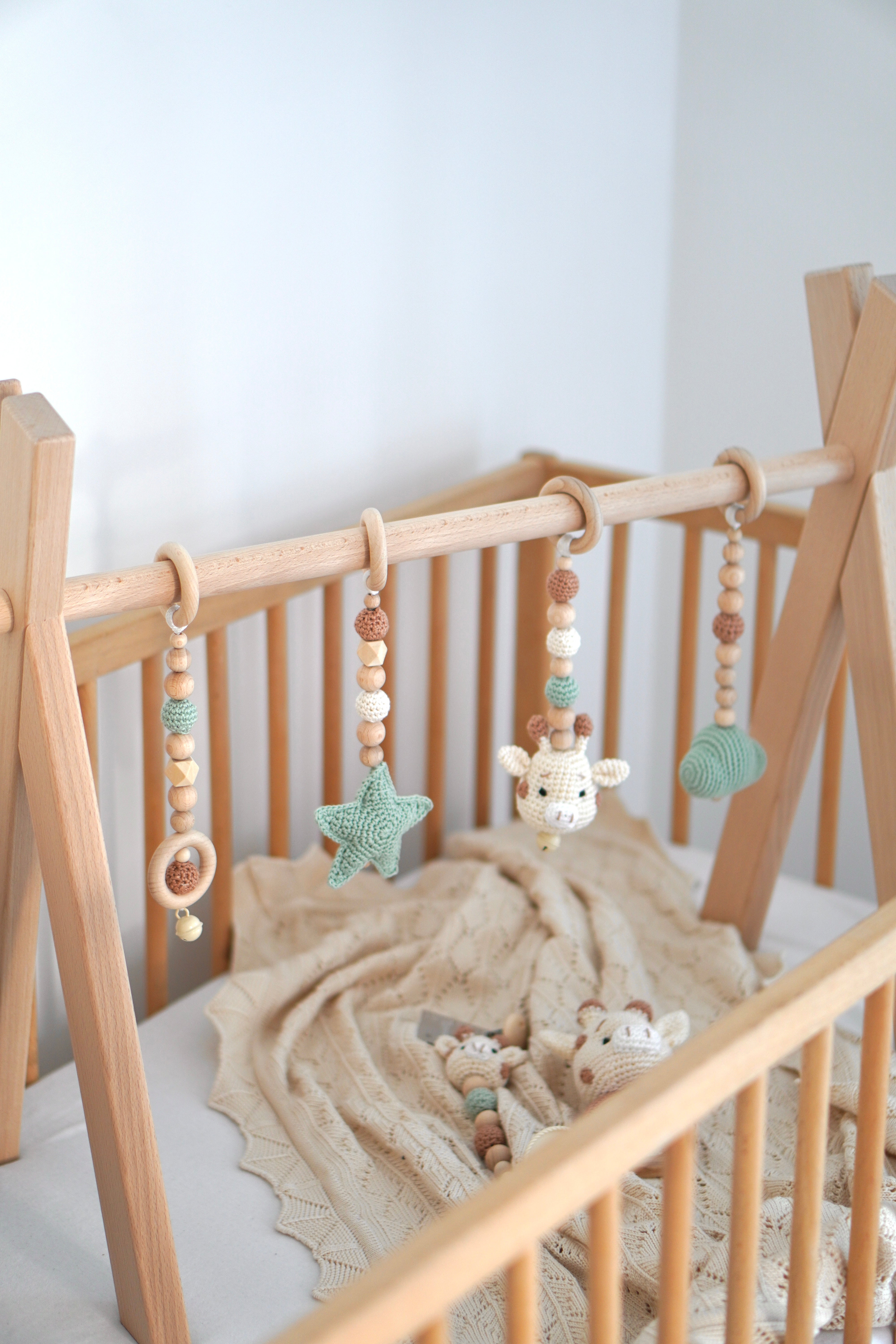 Spielbogen aus Holz "GIRAFFI SAFARI"