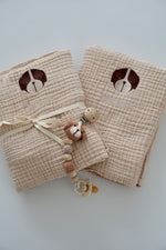 Load image into Gallery viewer, Muslin Baby Blanket 100% Cotton 4-Layer - Bello
