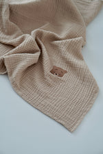 Load image into Gallery viewer, Muslin Baby Blanket 100% Cotton 4-Layer - TED
