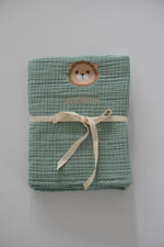 Load image into Gallery viewer, Muslin Baby Blanket 100% Cotton 4-Layer - Lion
