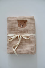 Load image into Gallery viewer, Muslin Baby Blanket 100% Cotton 4-Layer - TED
