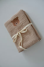 Load image into Gallery viewer, Muslin Baby Blanket 100% Cotton 4-Layer - TED
