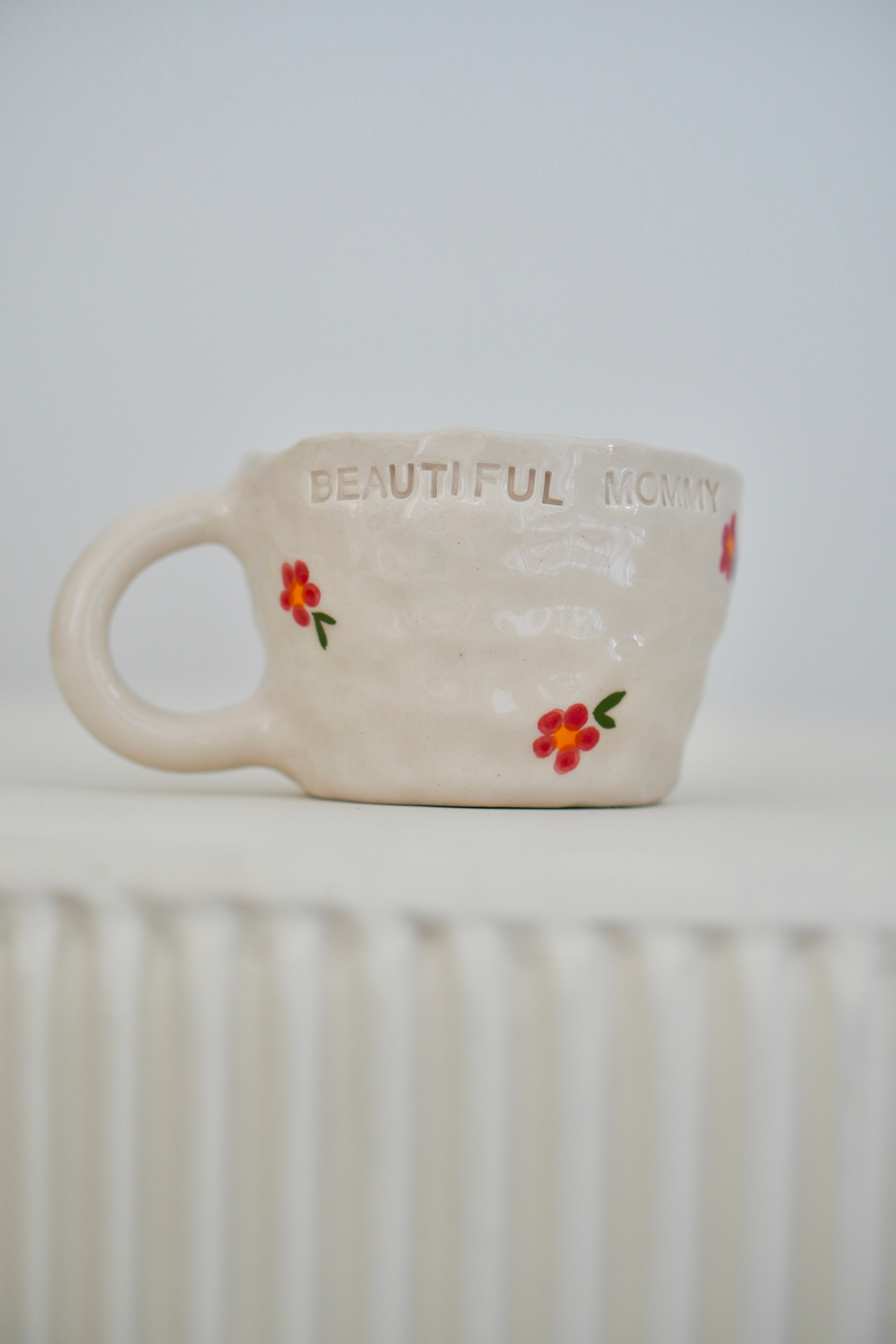 Mum cup "BEAUTIFUL MOMMY - FLOWER"