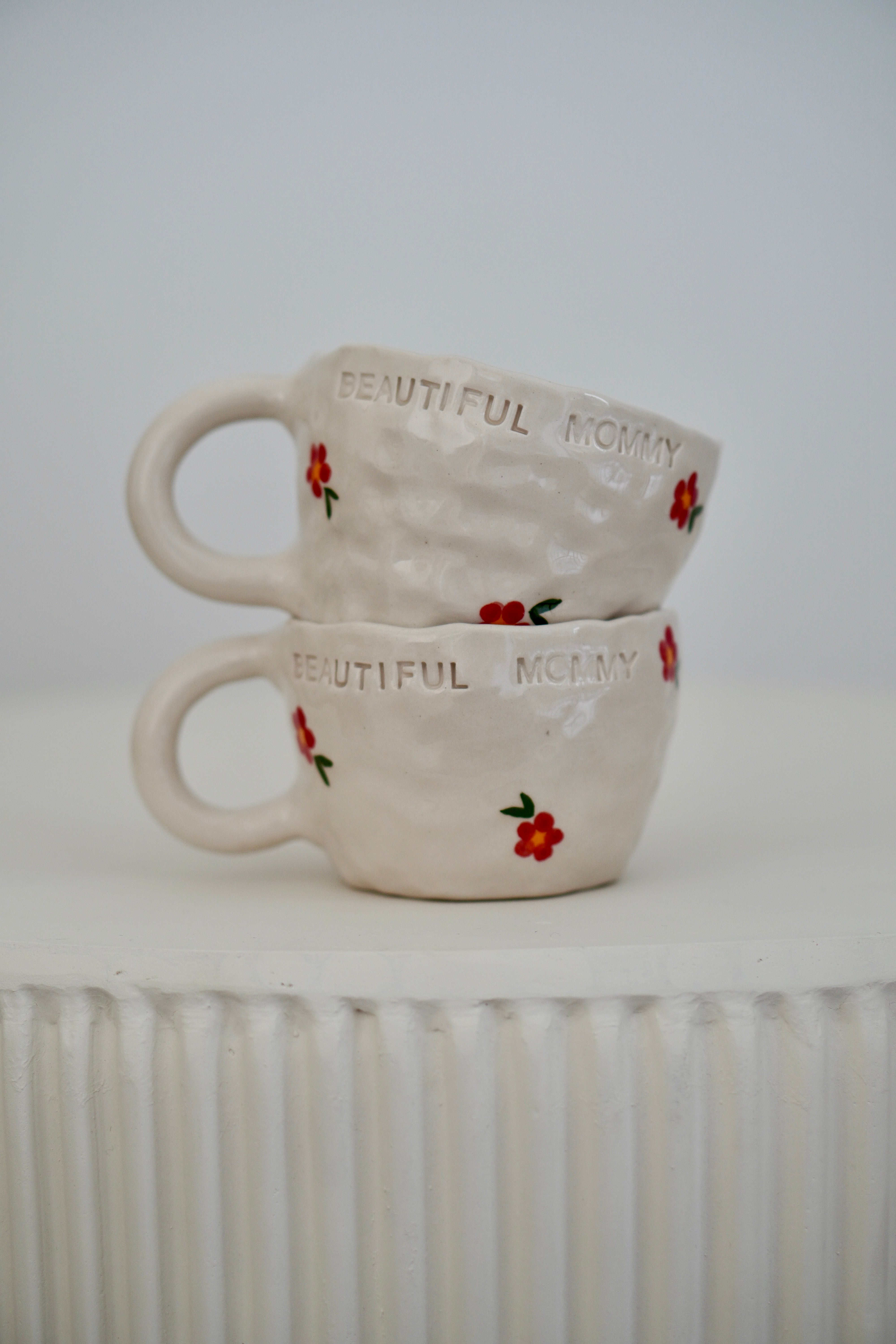 Mum cup "BEAUTIFUL MOMMY - FLOWER"