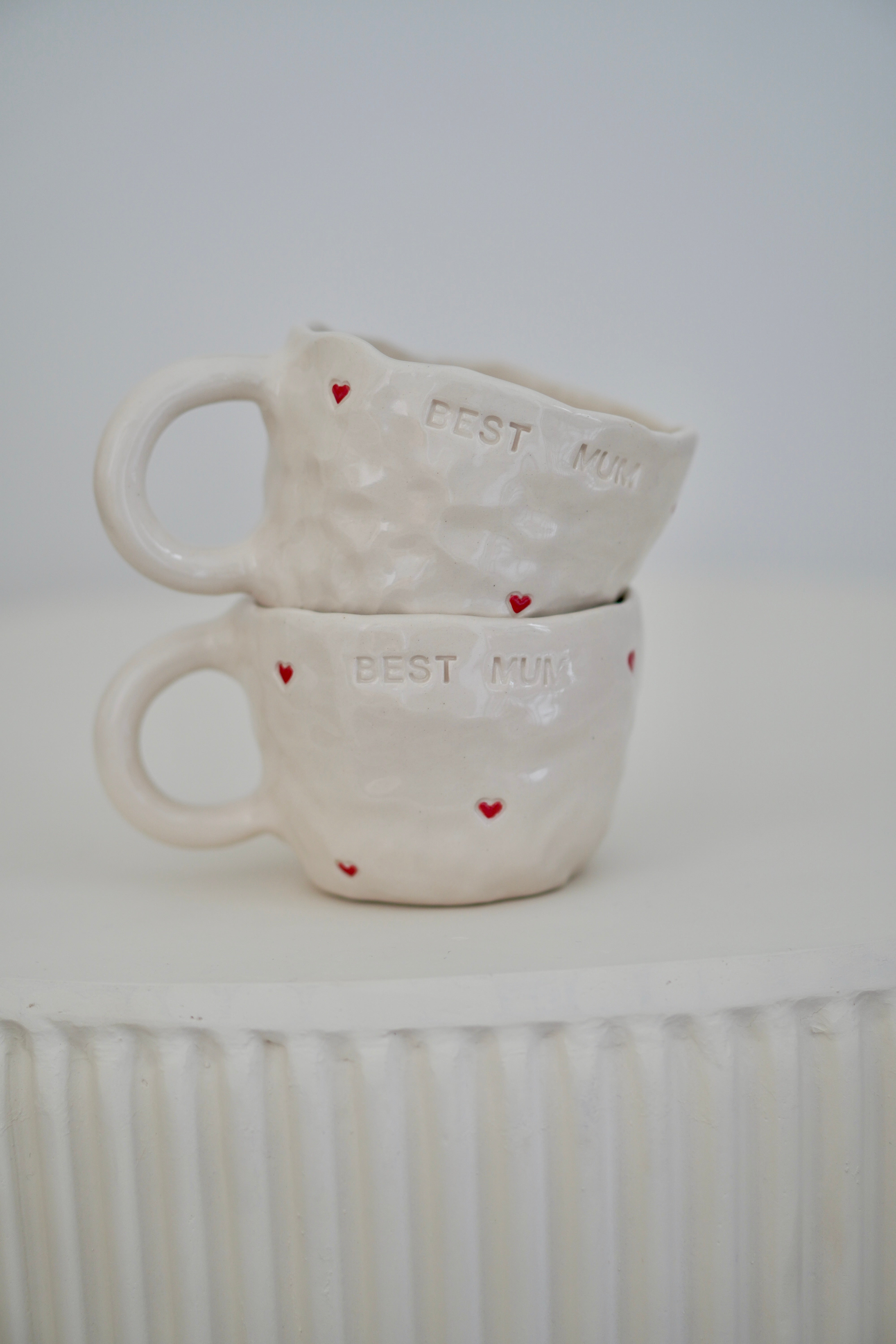 Mum cup "BEST MUM - HEART"