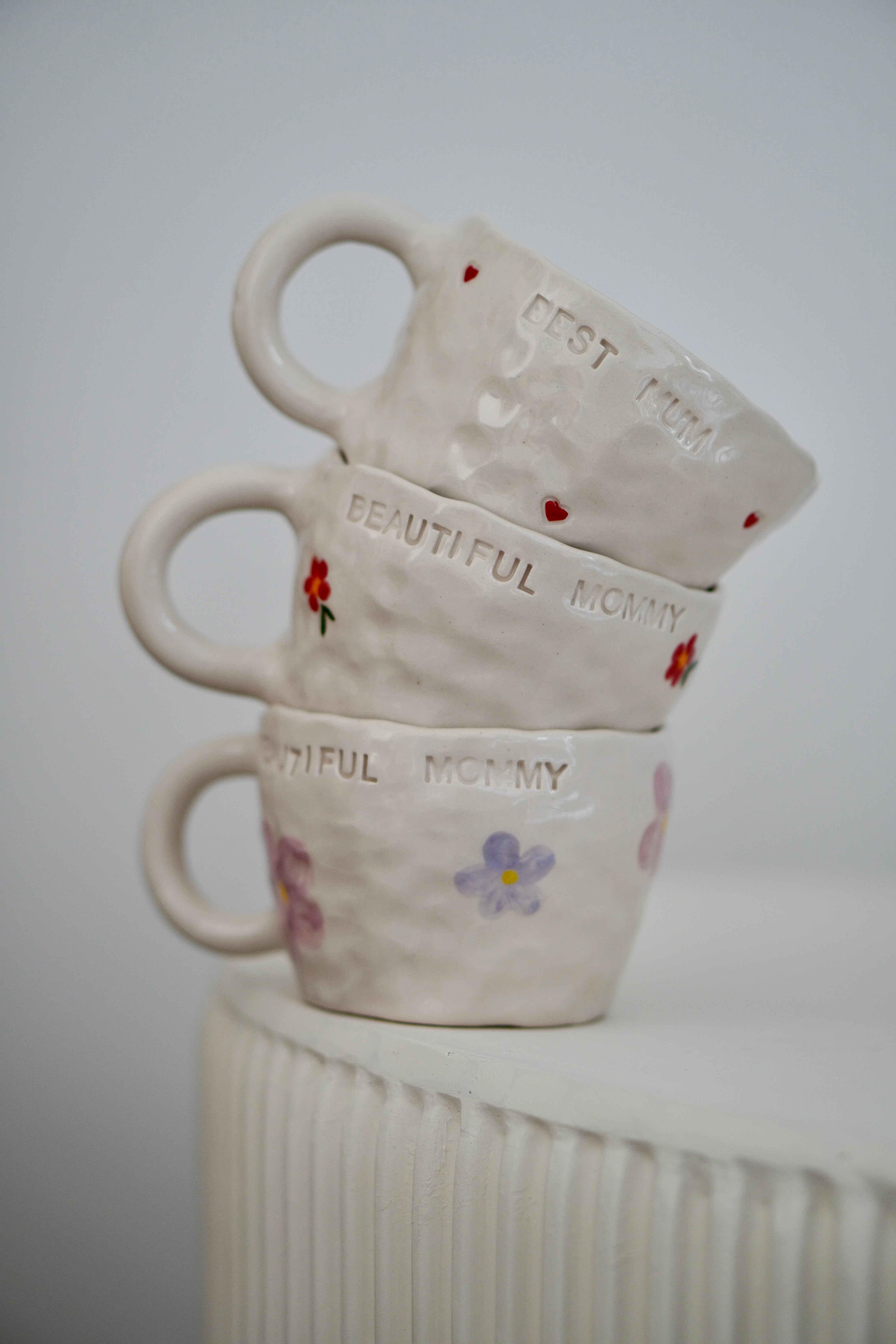 Mum cup "BEST MUM - HEART"