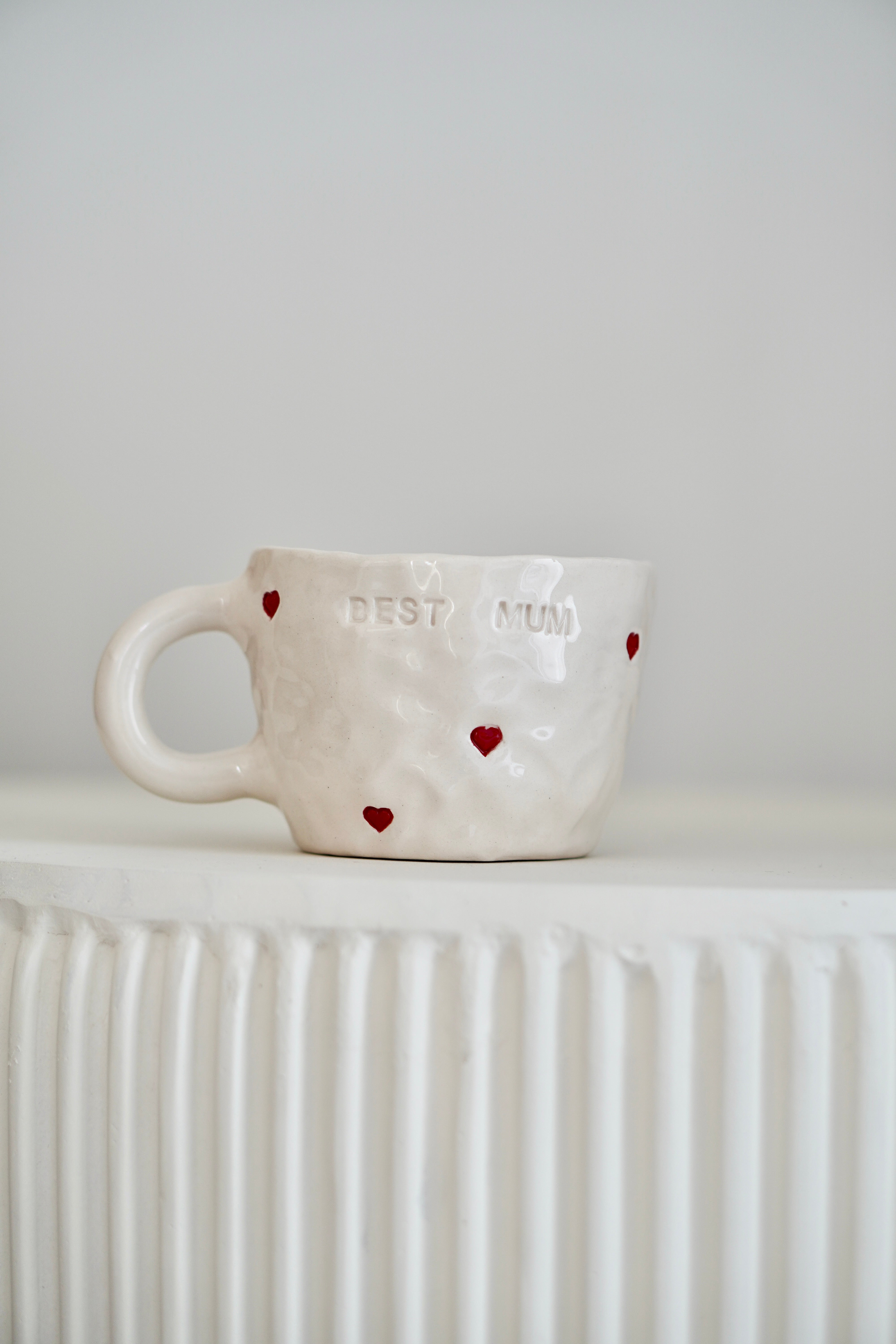 Mum cup "BEST MUM - HEART"