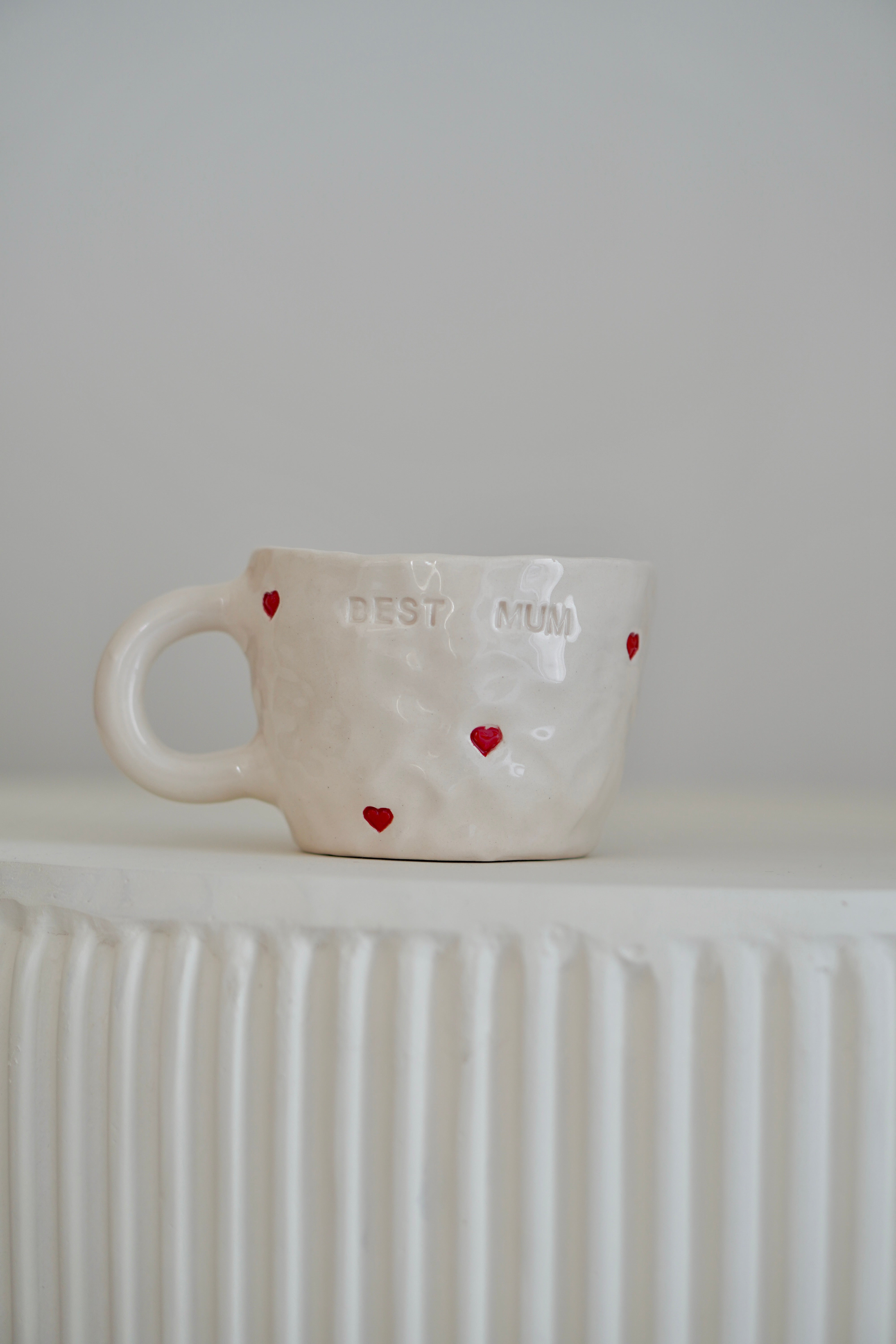 Mum cup "BEST MUM - HEART"