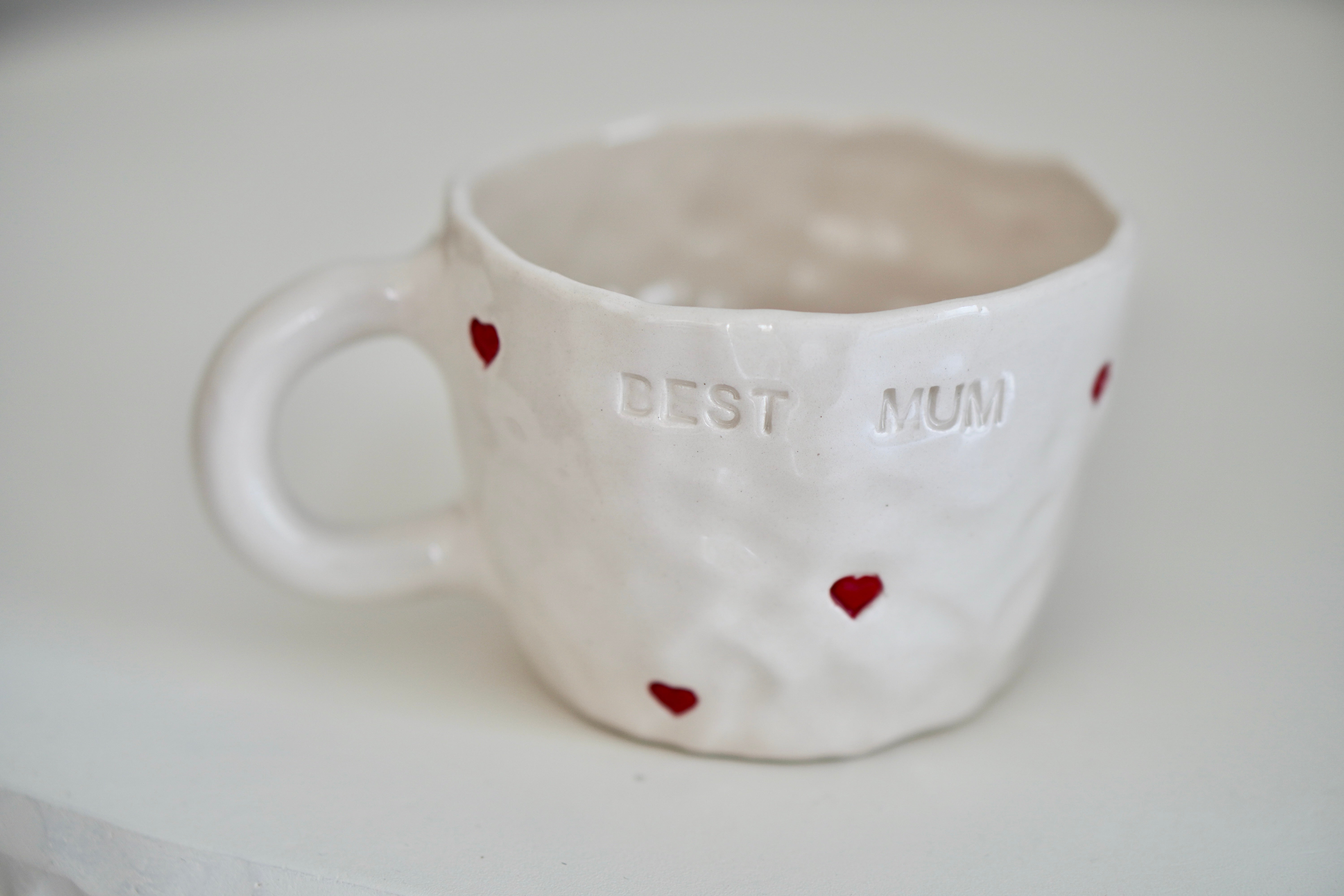 Mum cup "BEST MUM - HEART"