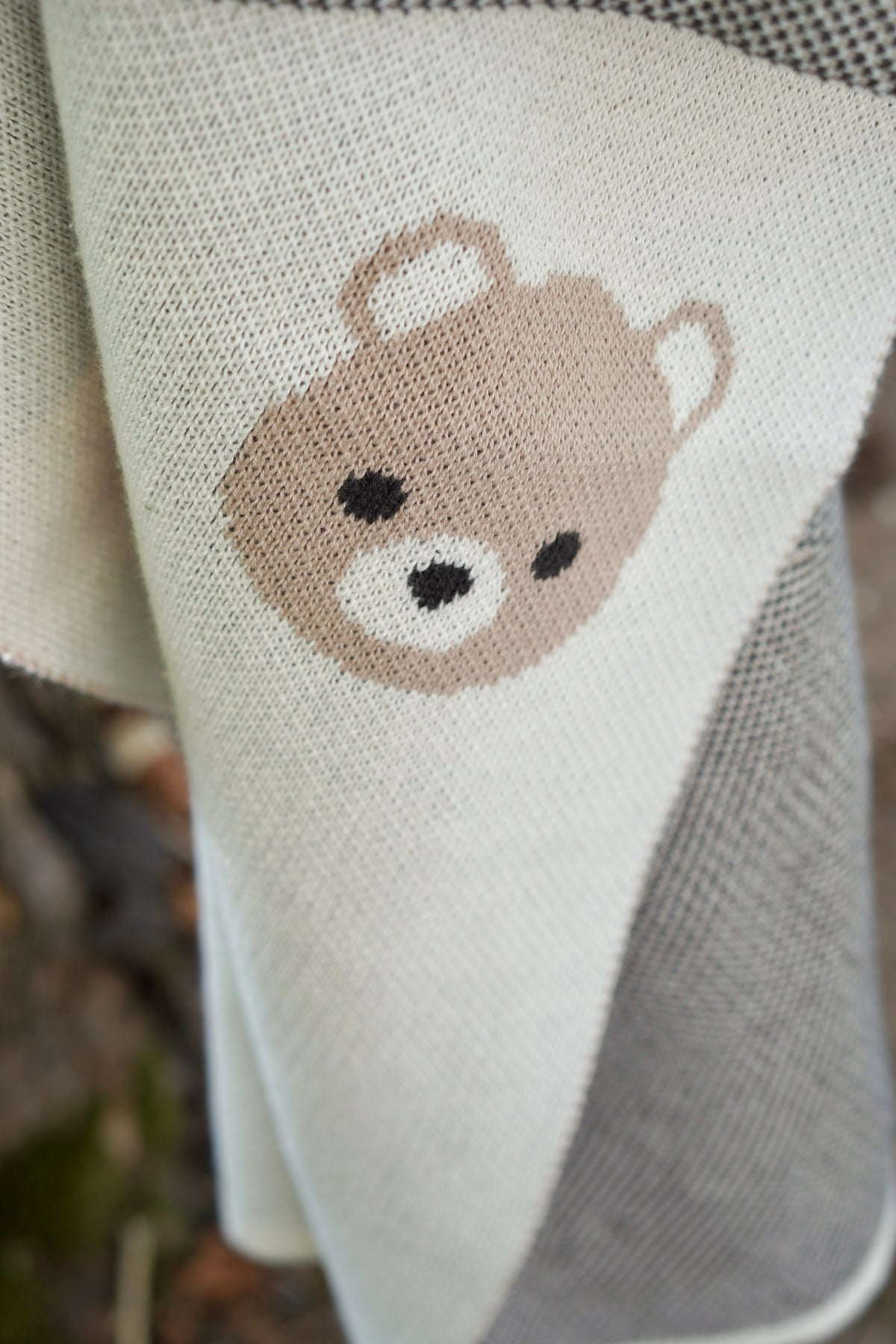 Honey Bear - Babydecke mit Bärenmotiv